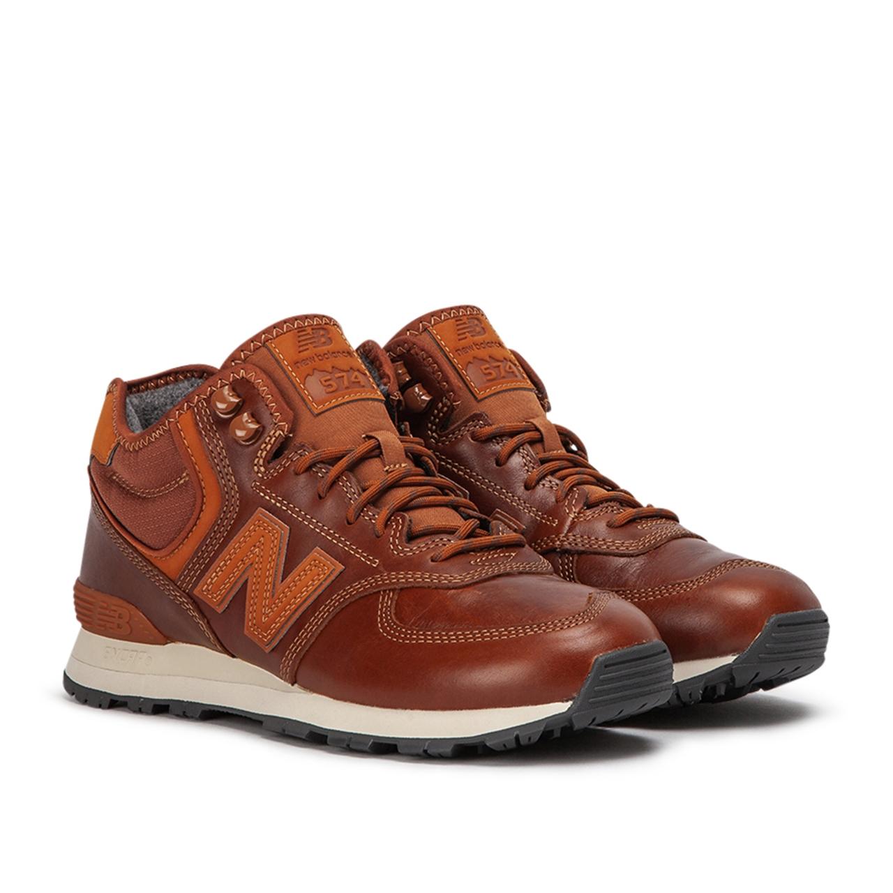 New Balance Leather Mh574 Oad in Brown for Men - Lyst