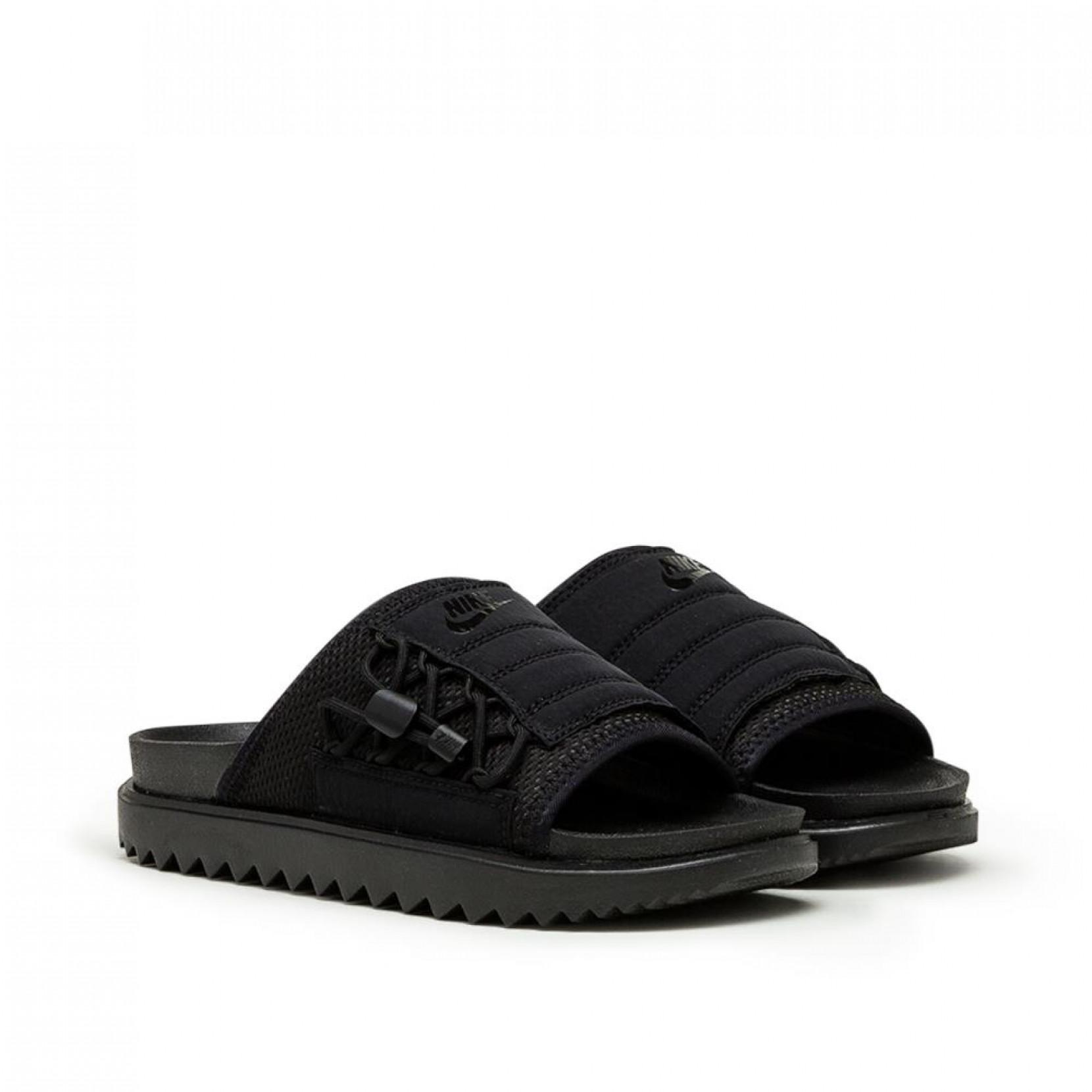 nike air slides black
