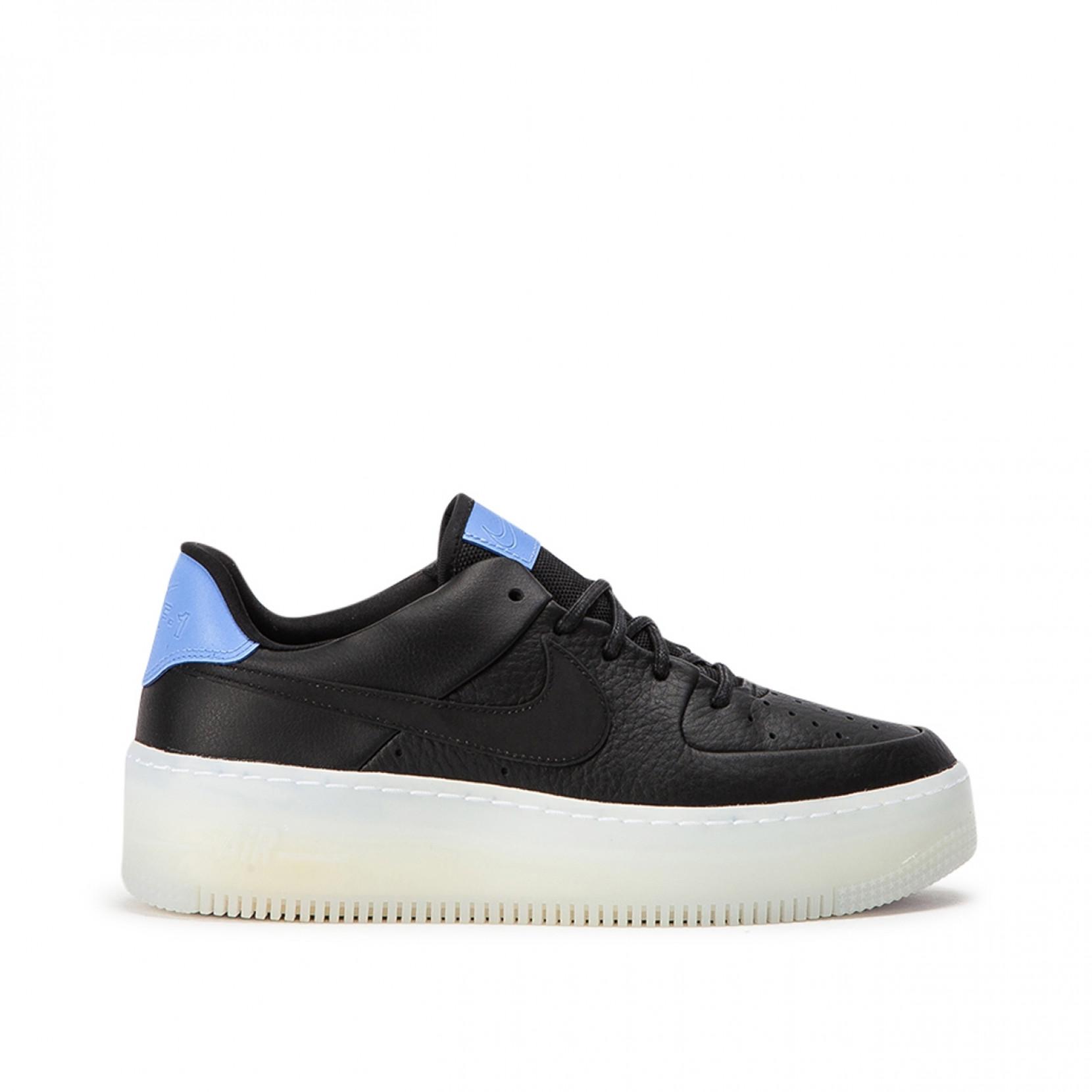 nike air force 1 sage low lx black