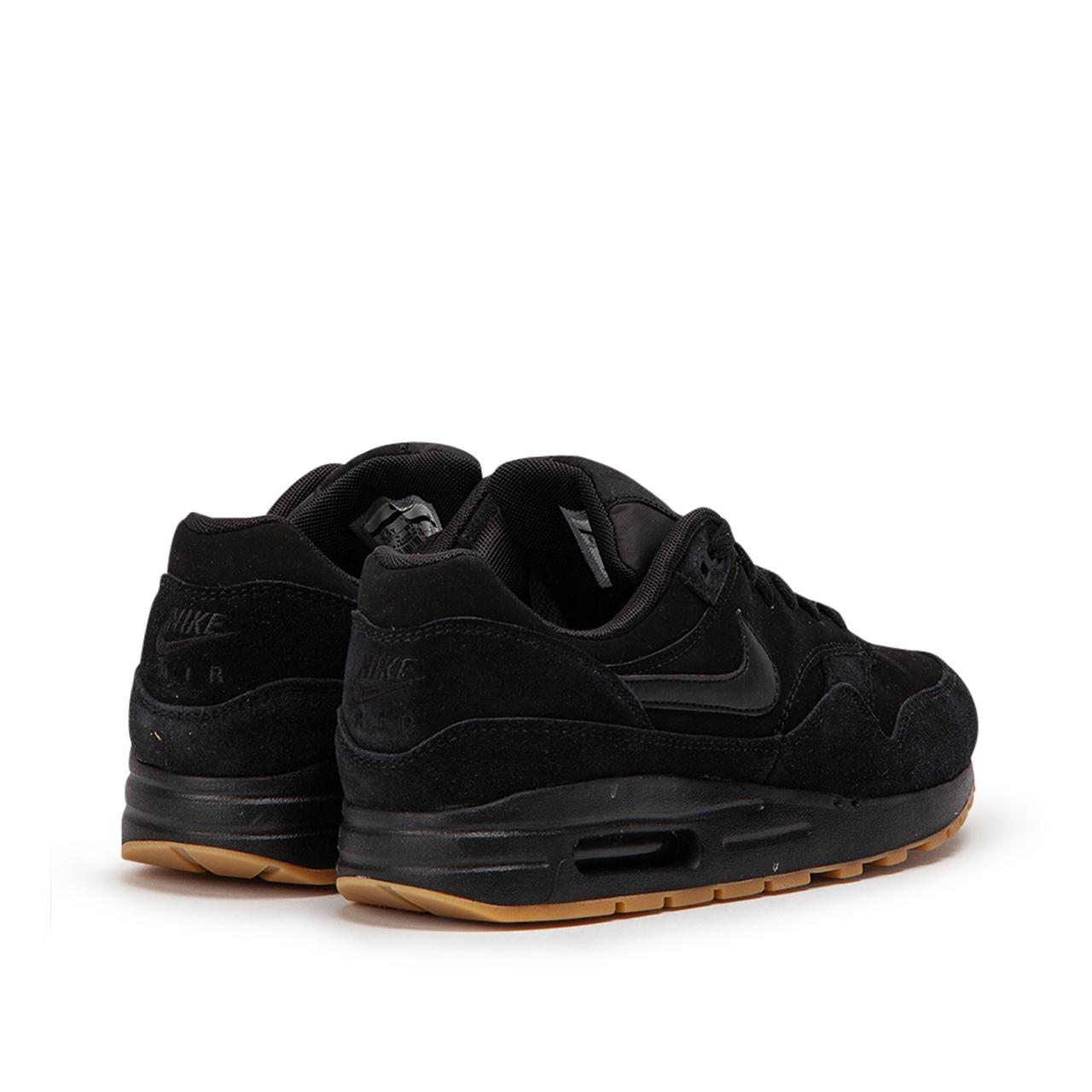 nike air max 1 gs black