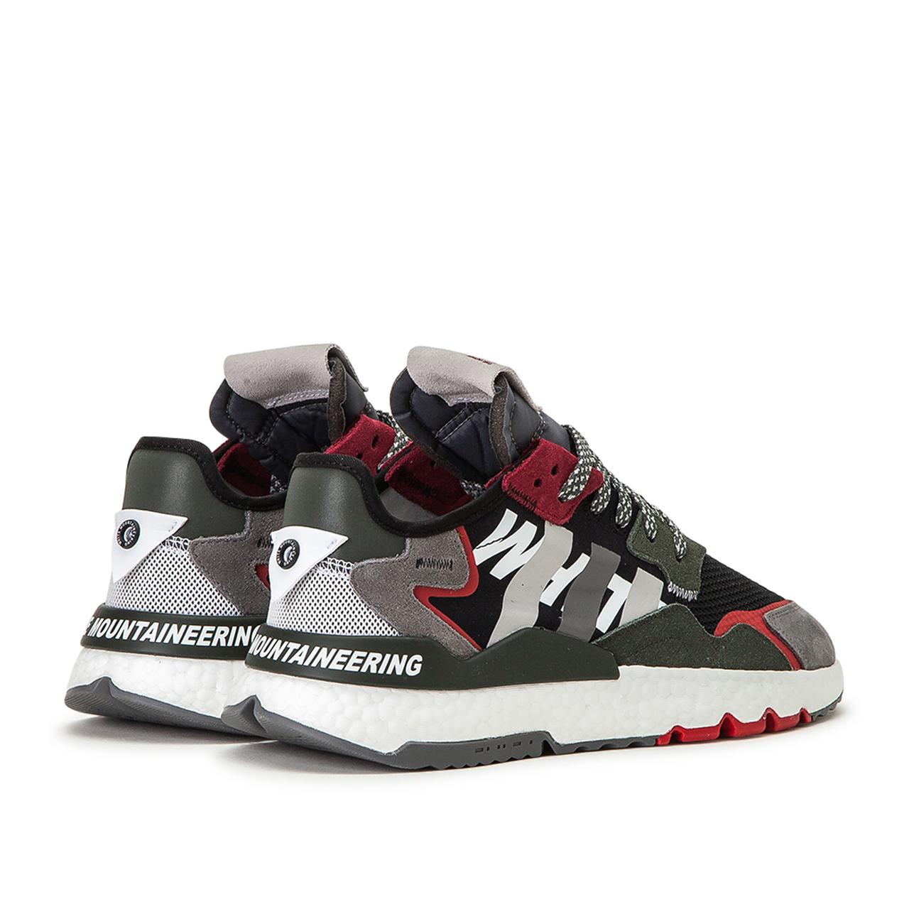 Adidas Leather X White Mountaineering Nite Jogger In Black For Men