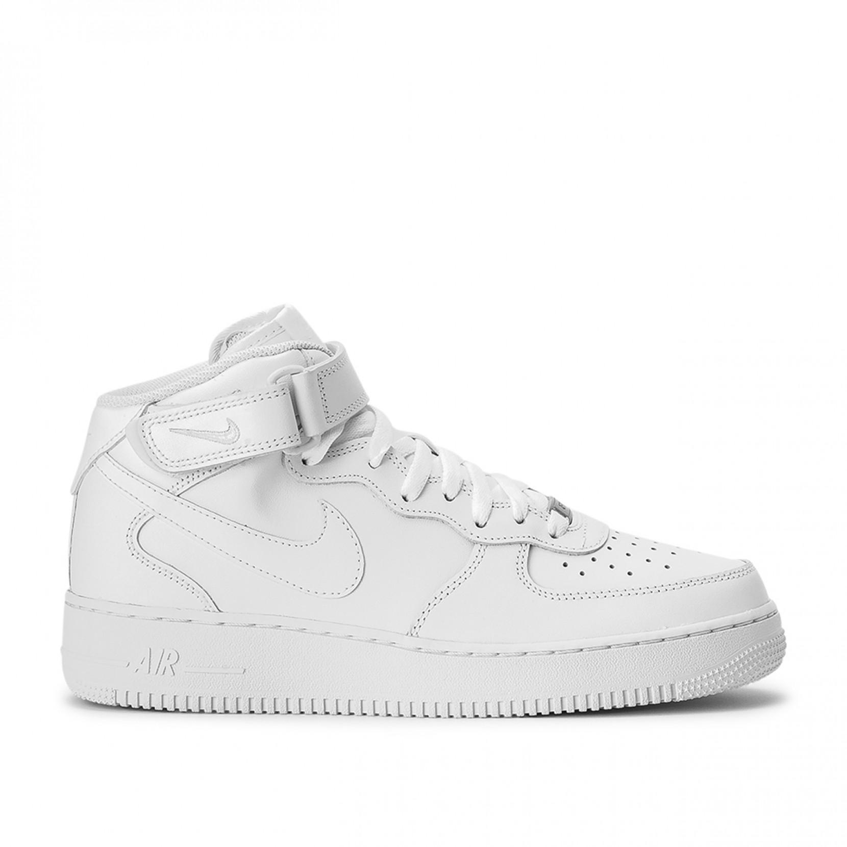 Nike Leather Nike Air Force 1 Mid '07 in White for Men - Lyst