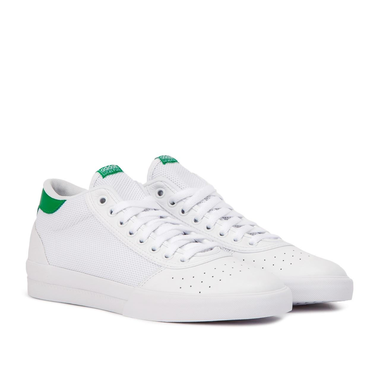 adidas Originals Leather Adidas Lucas Premiere Mid in White for Men - Lyst