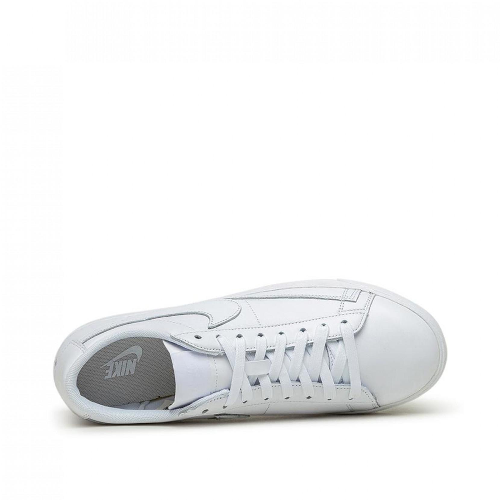 Nike Leather Blazer Low Le Shoes In White Lyst