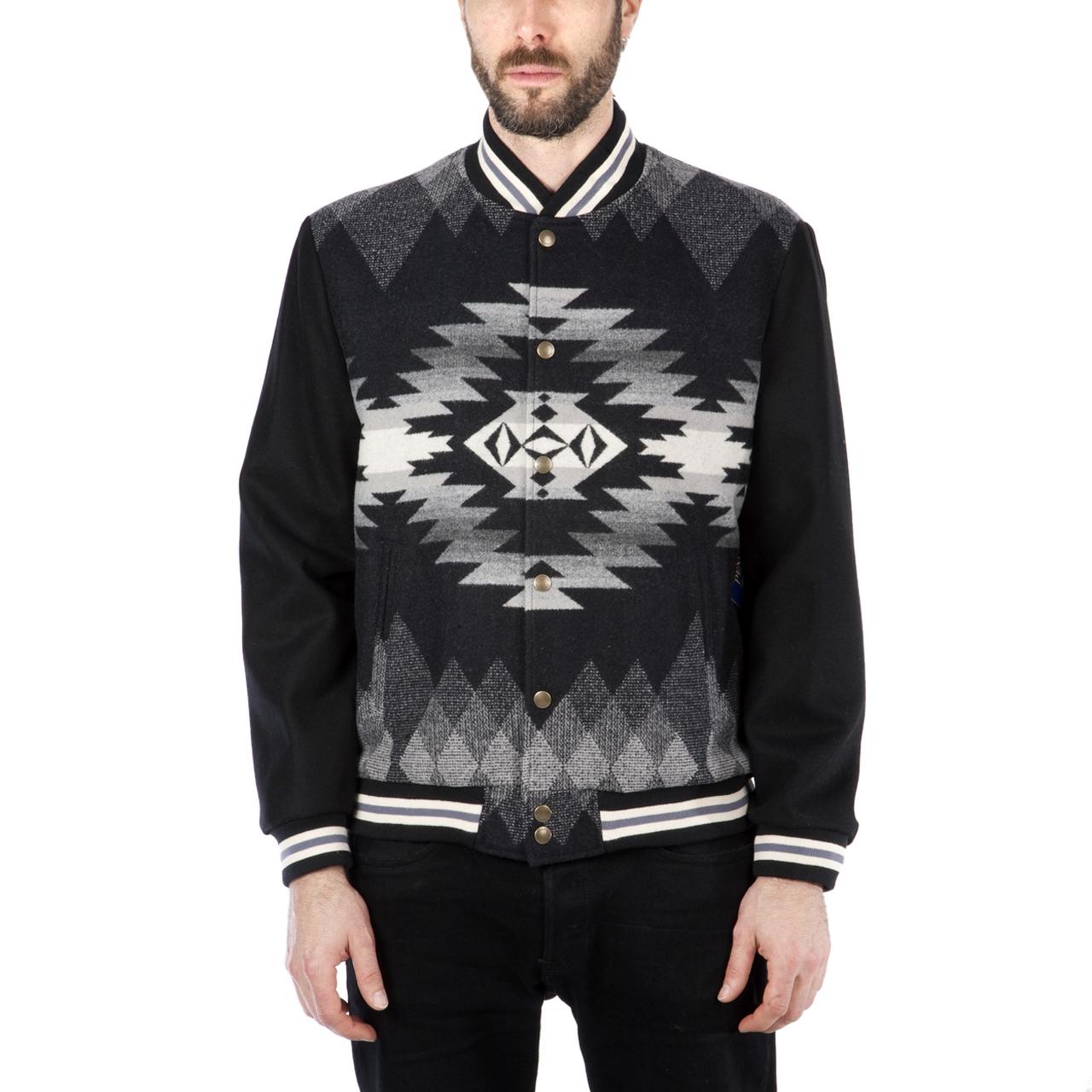 Pendleton Wool Jacket in Black for Men Lyst