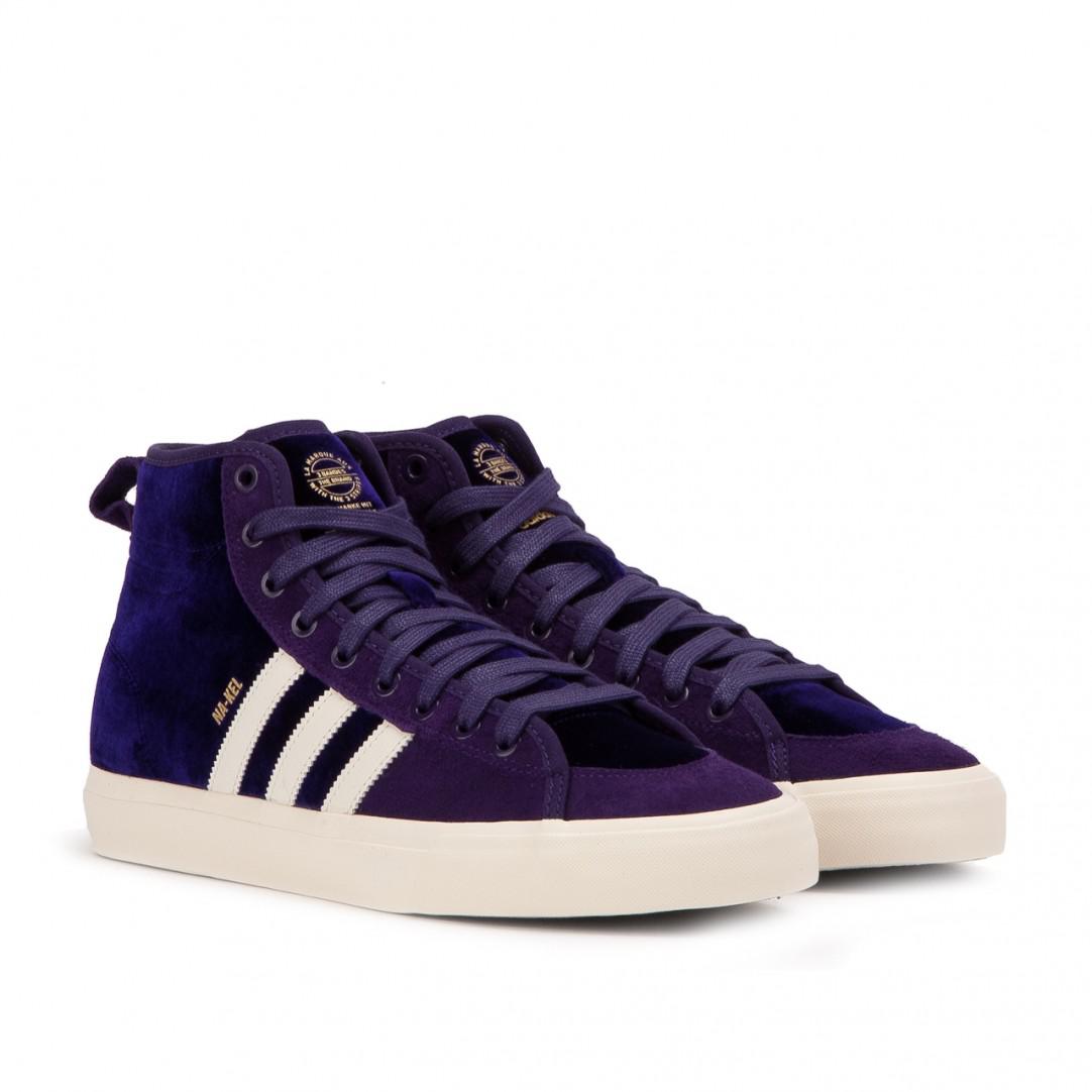 adidas matchcourt high rx purple