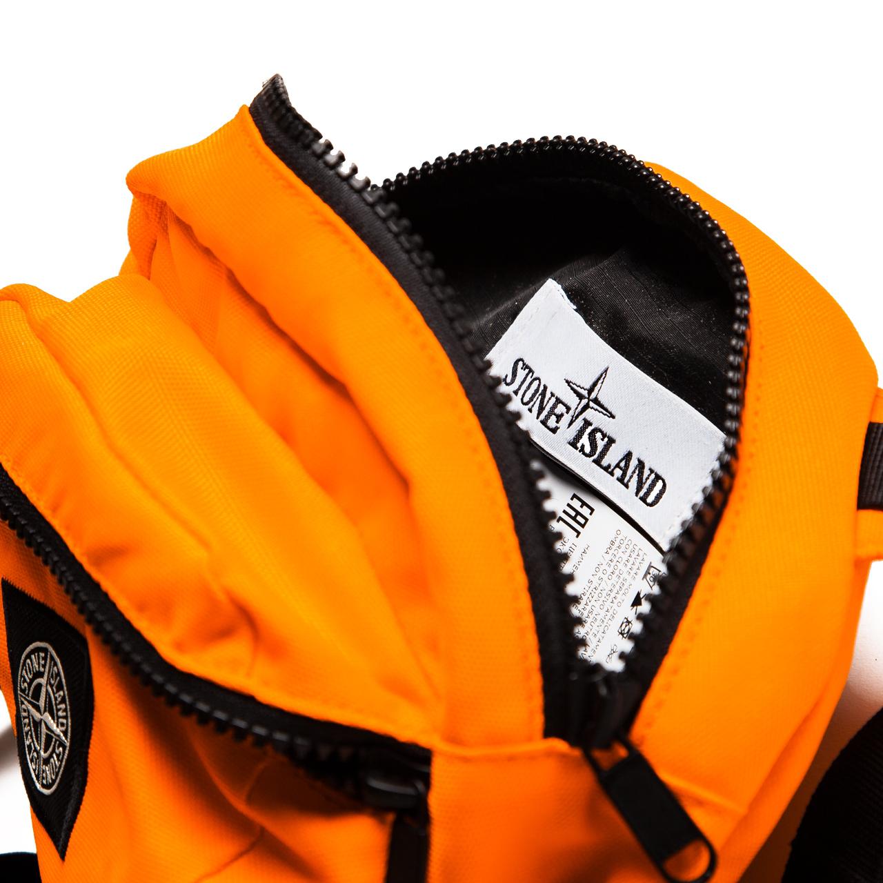 stone island bum bag orange