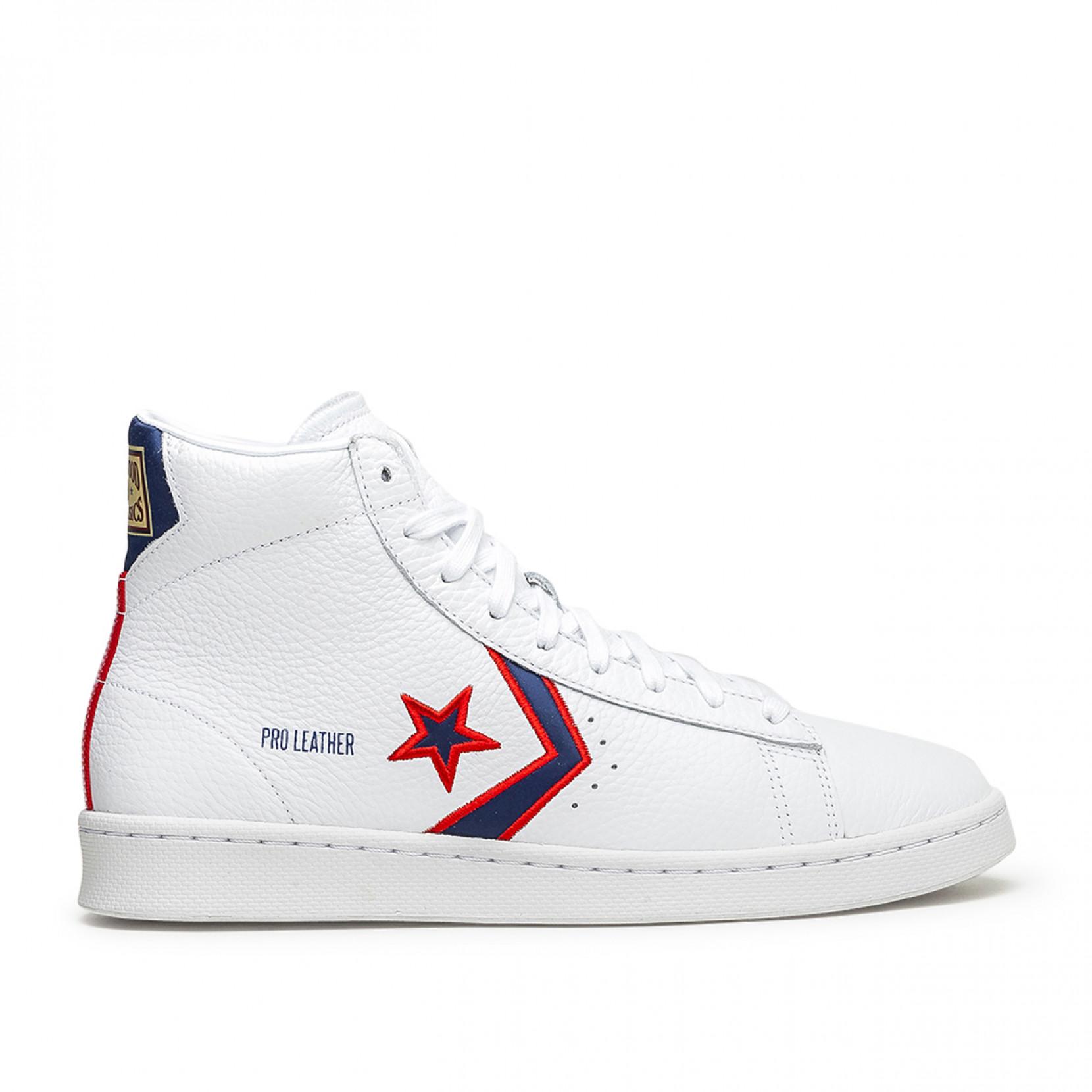 Converse Pro Leather Mid Basketball Shoes in White for Men - Save 78% ...