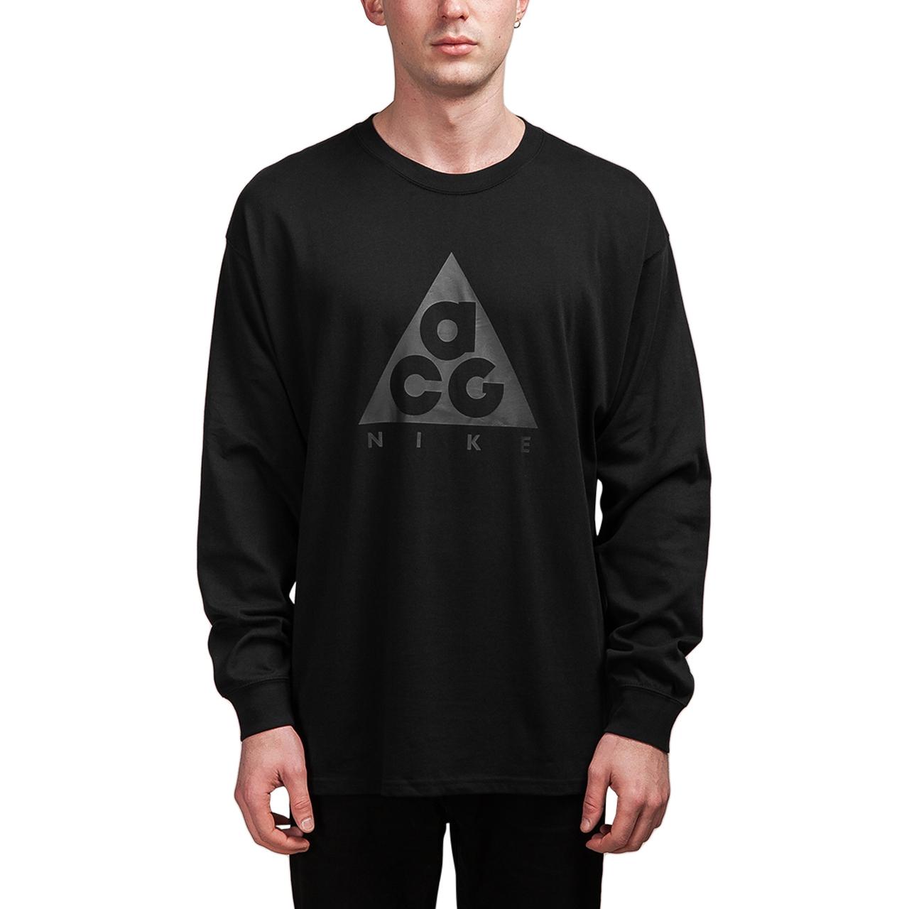 nike acg logo long sleeve tee