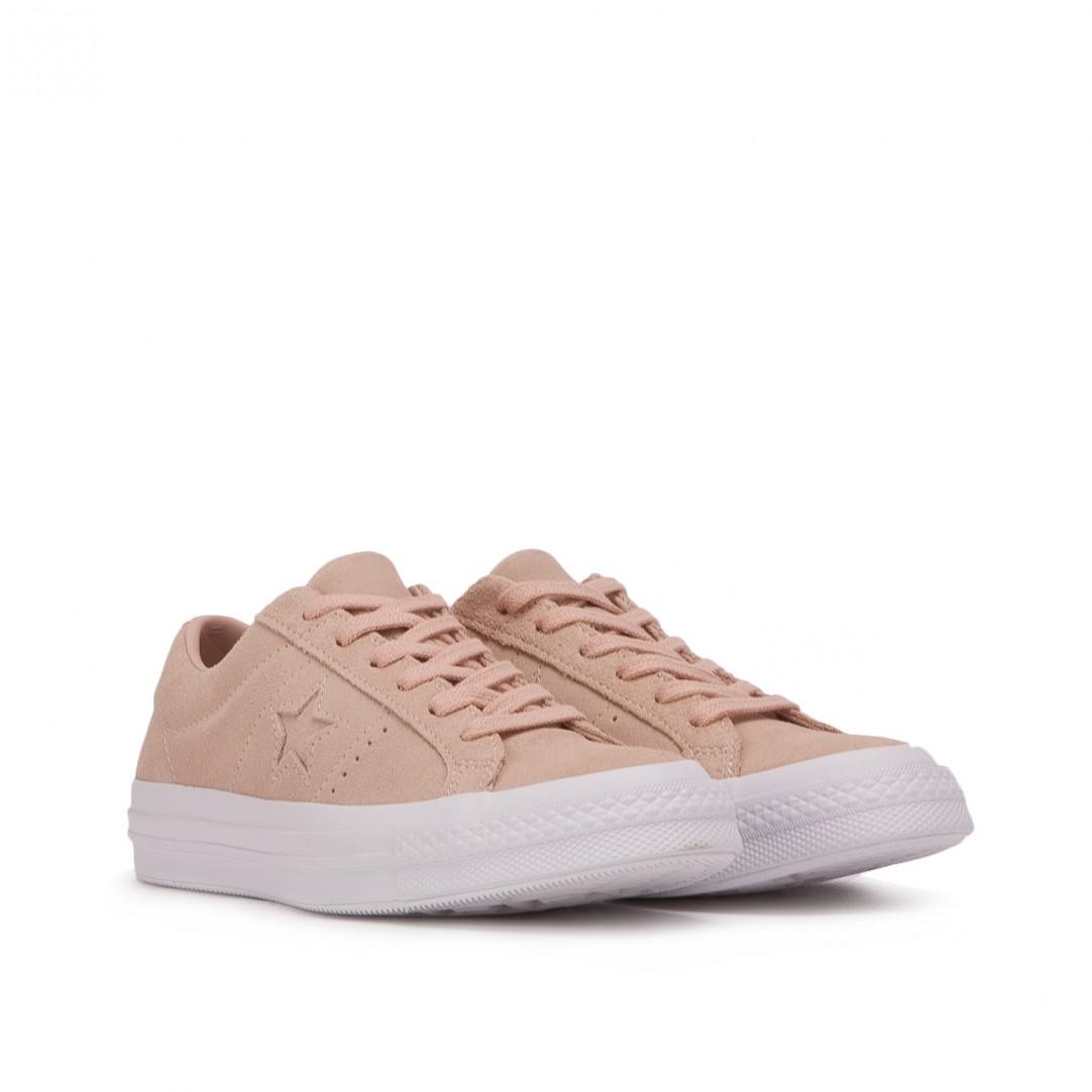 Converse One Star Suede Ox Sneaker Dusk Pink/dusk Pink/white - Lyst