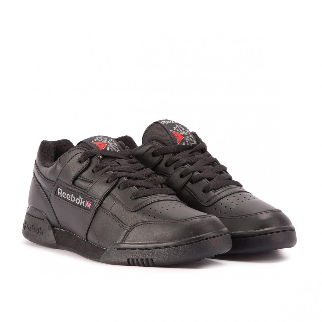 Reebok Leather Workout Plus Vintage Fitness Heritage In Black For Men Lyst