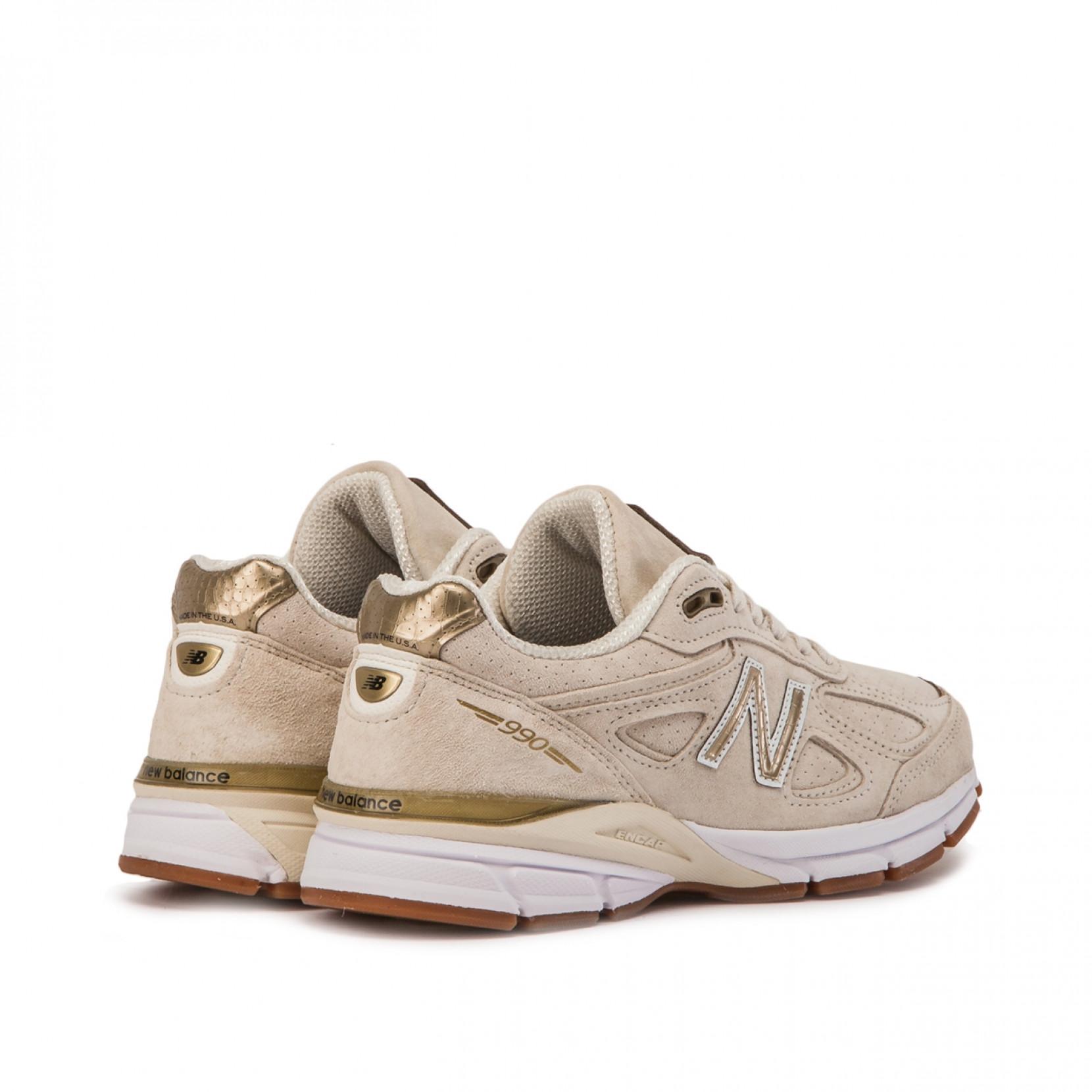 New Balance Leather W 990 ''made In Usa'' in Beige (Natural) for Men - Lyst