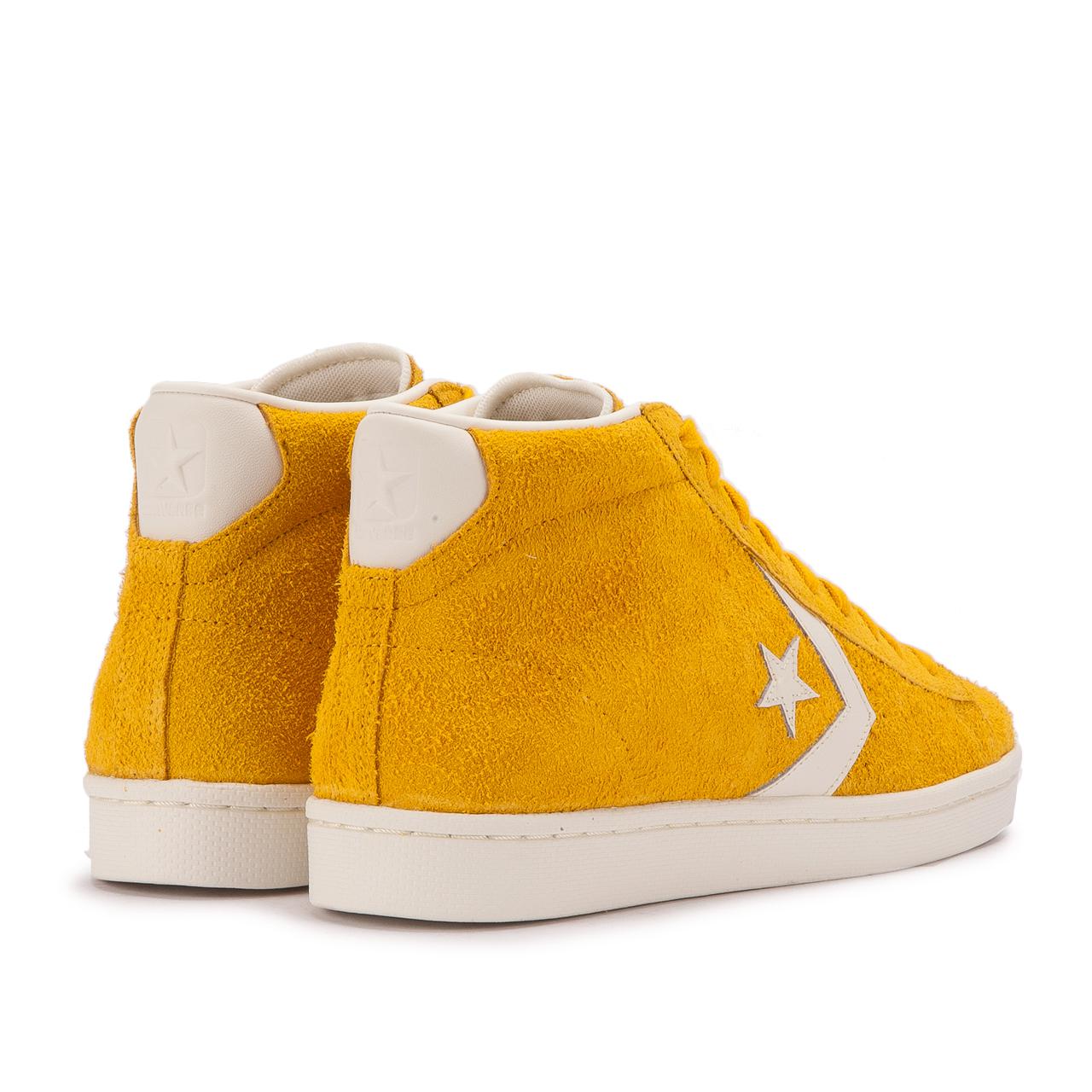 converse pro leather 76 yellow