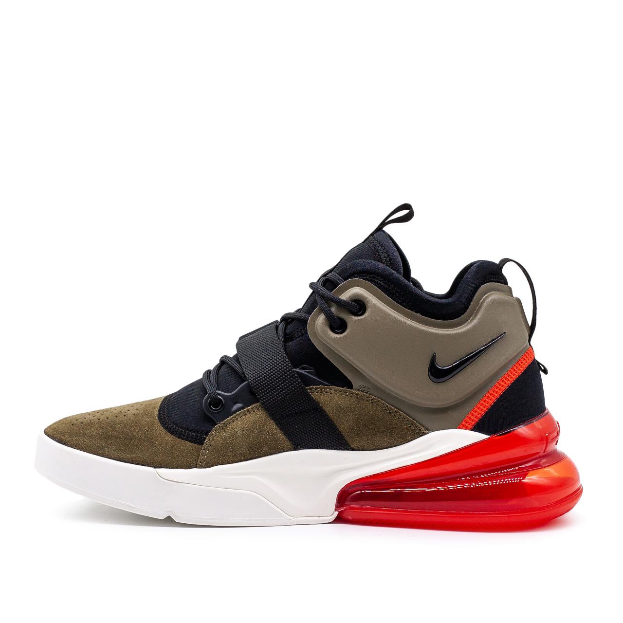 brown air force 270 shoes