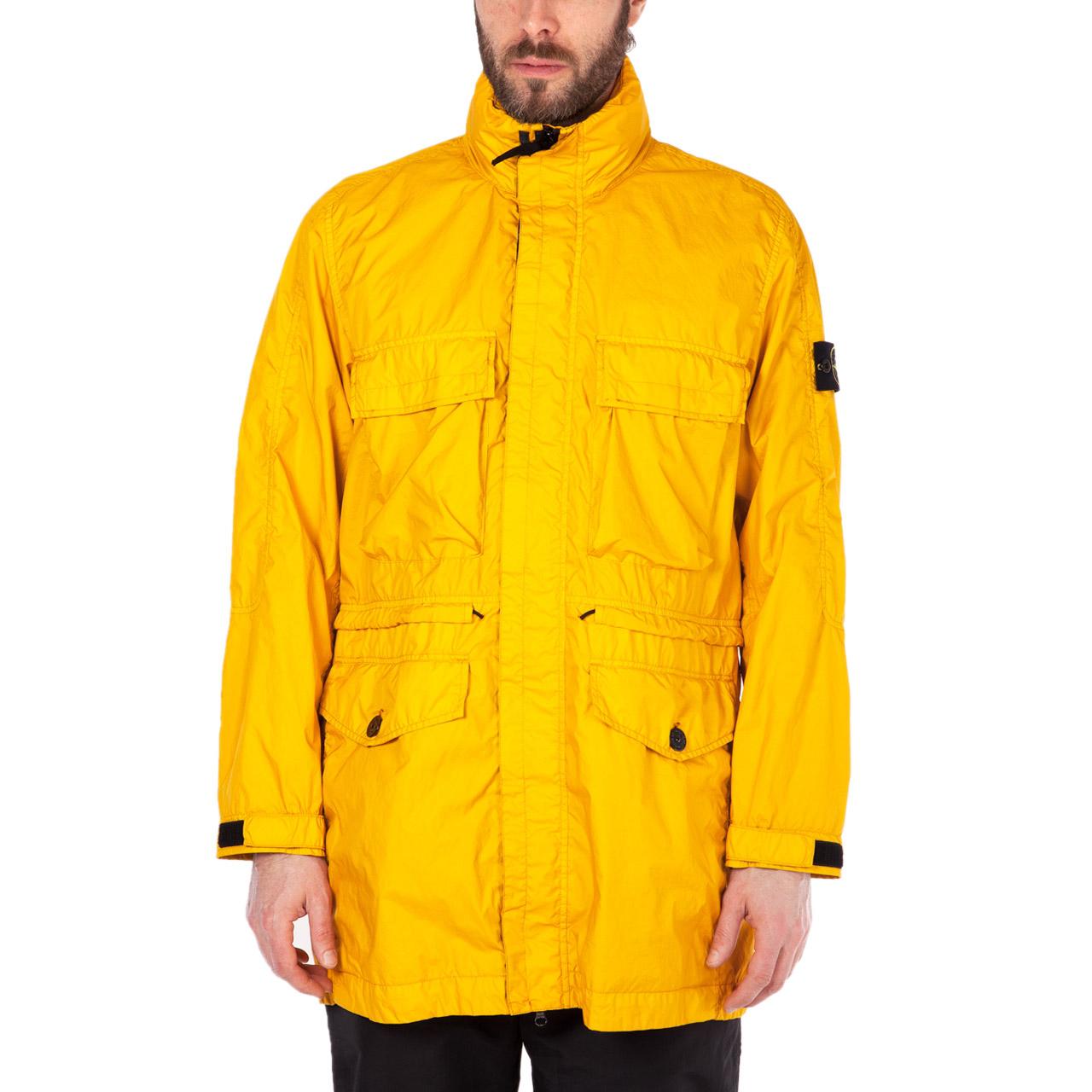 Stone Island Synthetic Membrana 3l Tc Jacket in Yellow for Men - Lyst