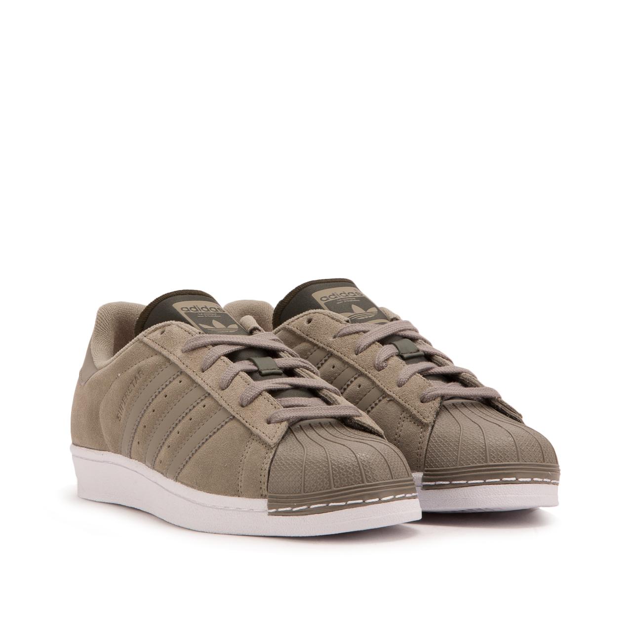 adidas superstar olive green