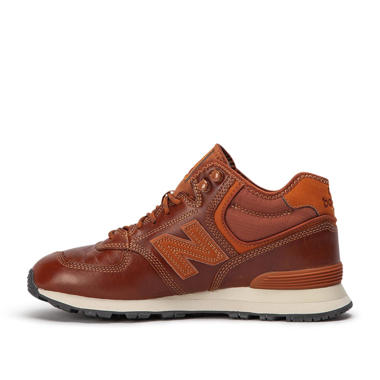 New Balance Leather Mh574 Oad in Brown for Men - Lyst