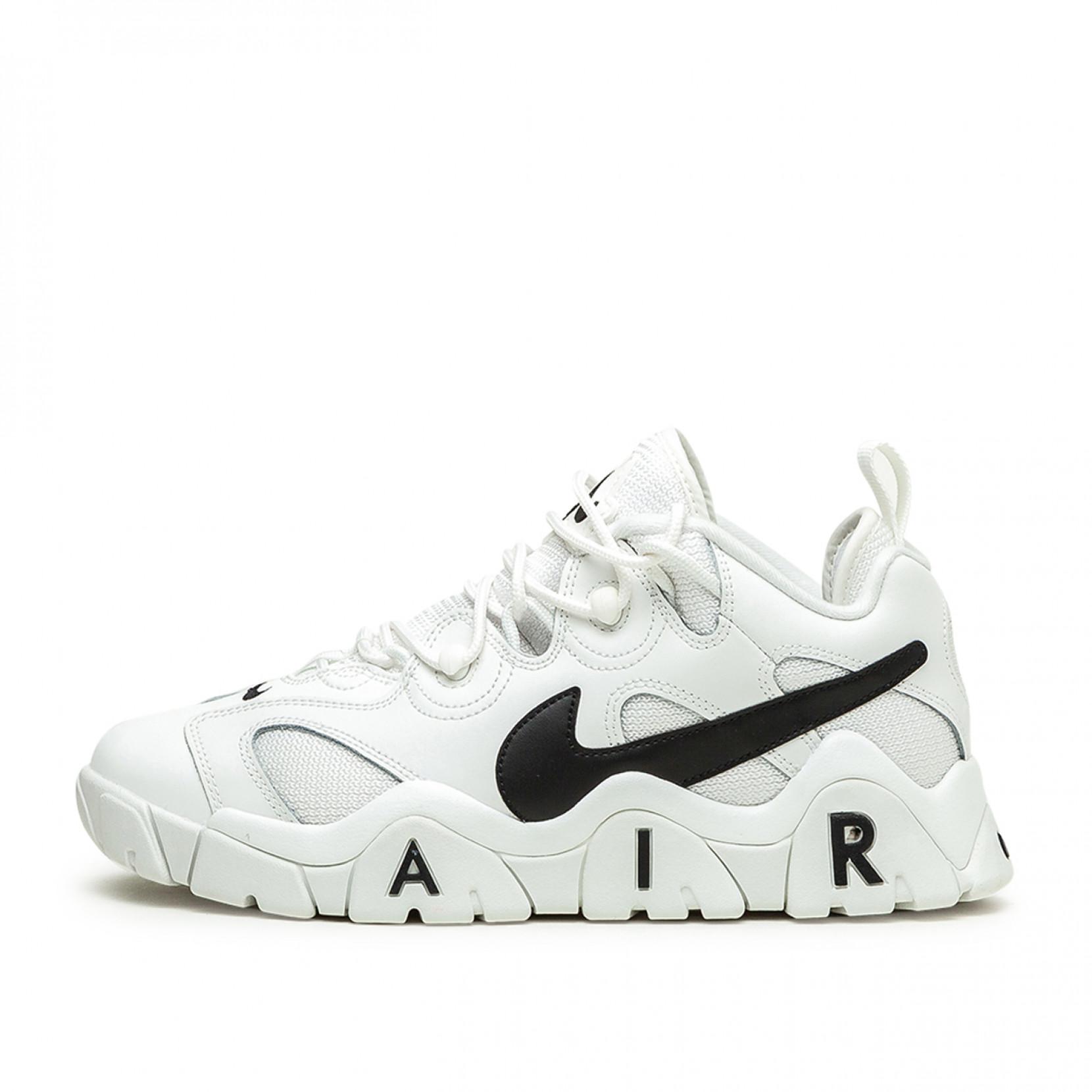 Nike Leather Air Barrage Low in White for Men - Lyst