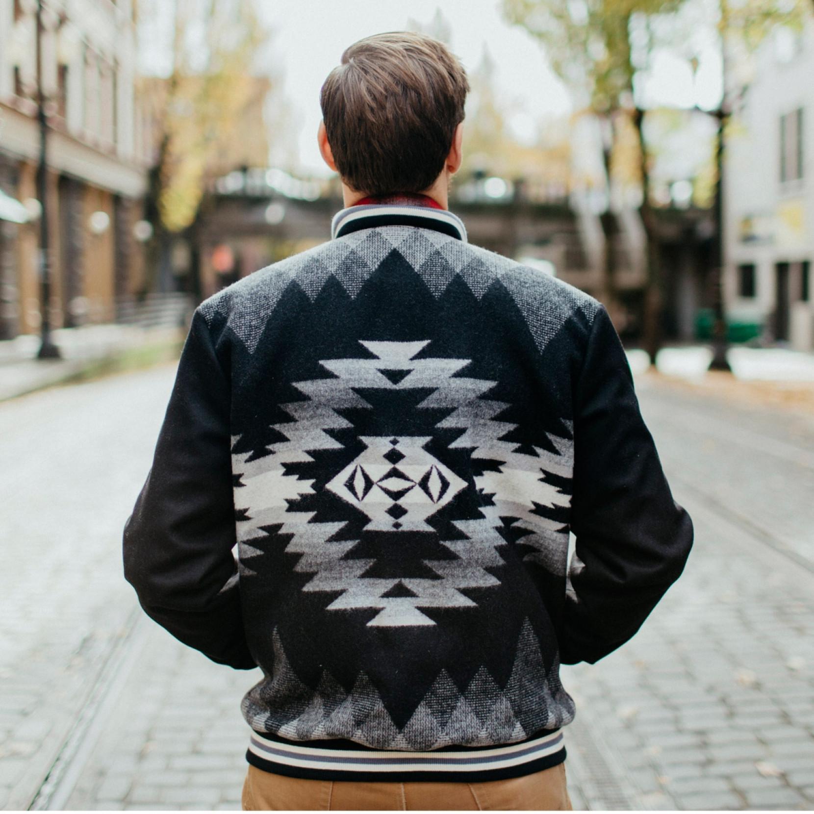 pendleton papago park wool bomber