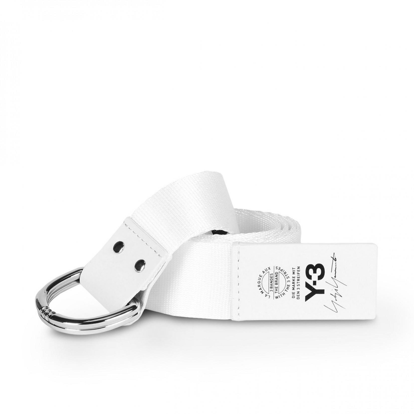 y3 white belt