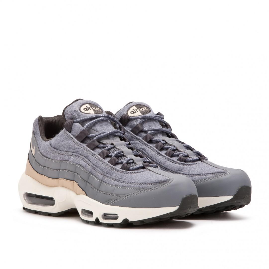 Nike Leather Nike Air Max 95 Premium &quot;wool Upper Pack&quot; in Grey (Gray) for Men - Lyst