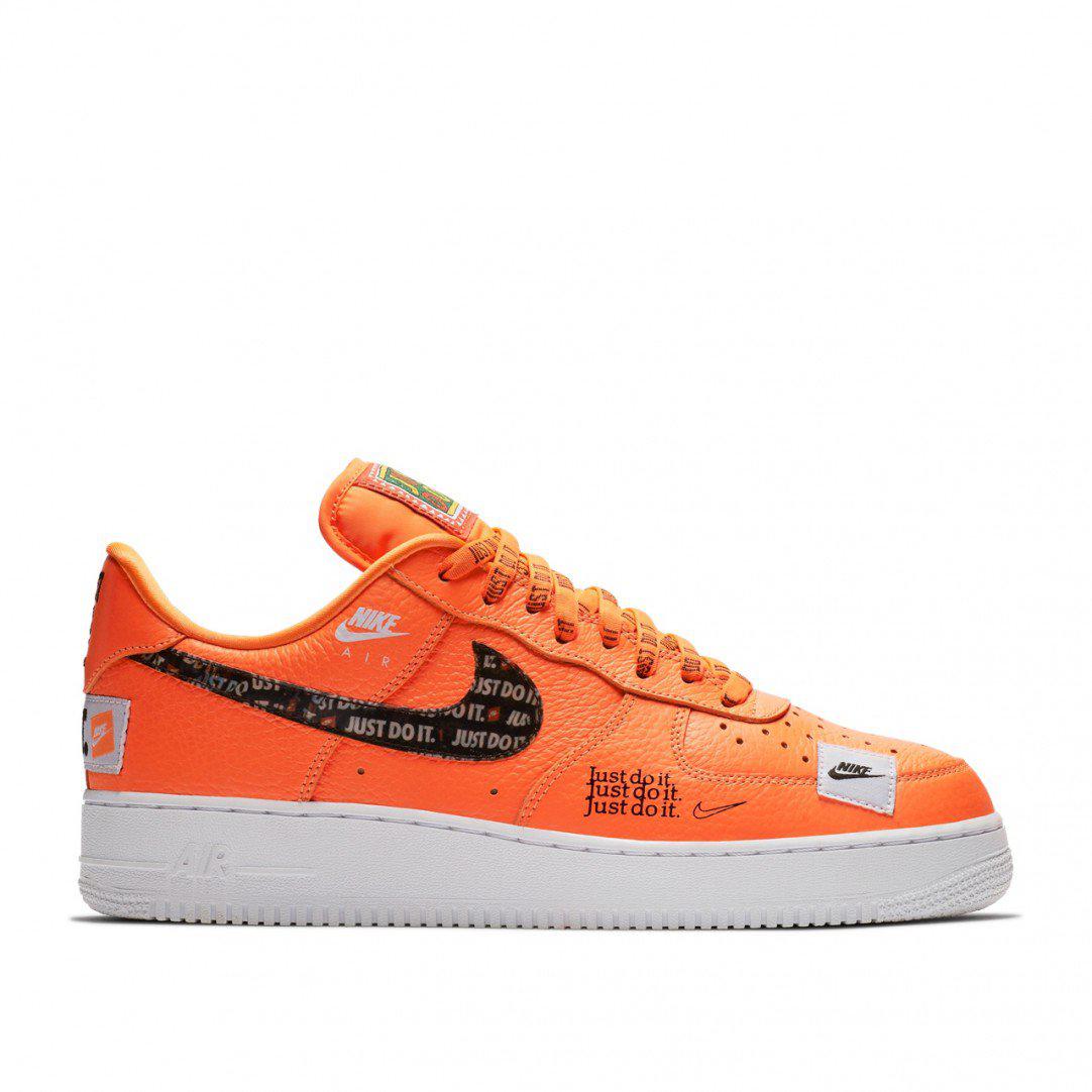 orange jdi air force 1