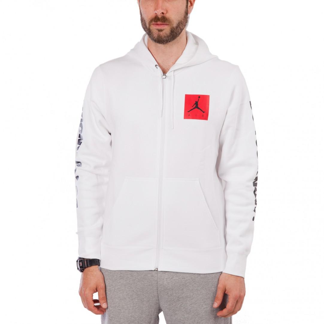 jordan flight fleece full zip hoodie