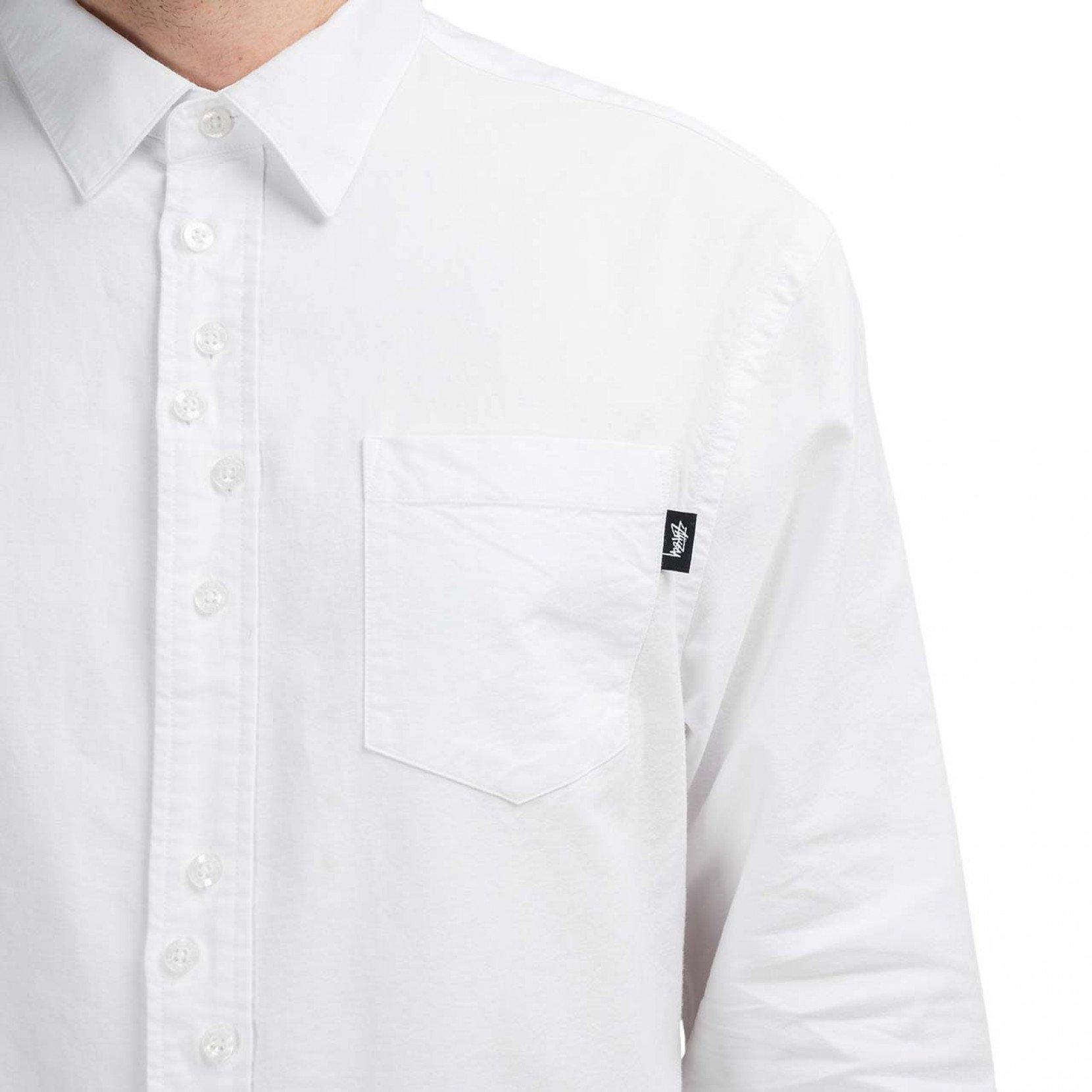 Stussy button up white Clearance