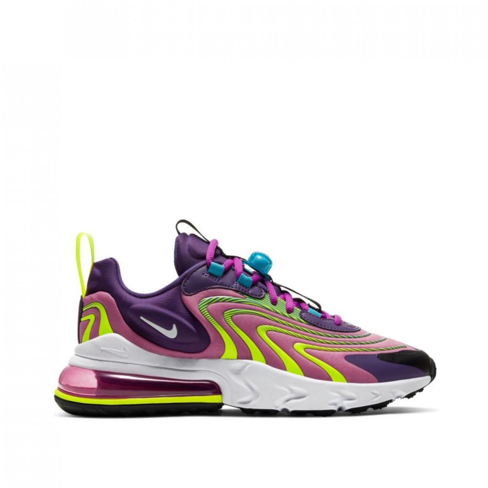 Nike Rubber Air Max 270 React Trainers in Purple for Men - Lyst