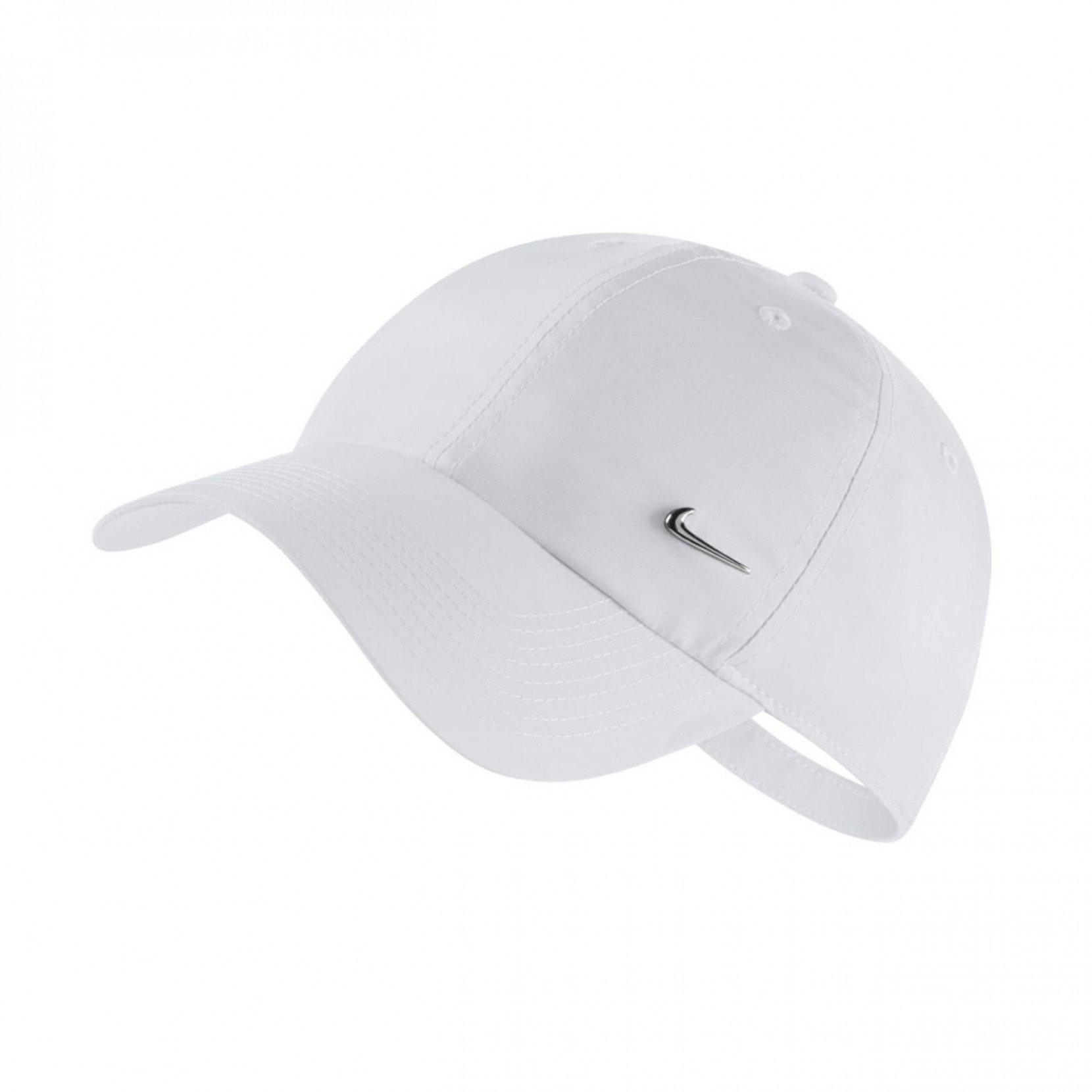 Nike Metal Swoosh Cap in White for Men 