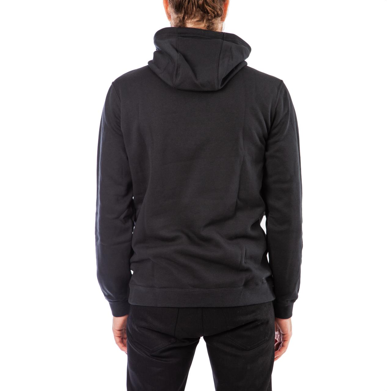 Nike Cotton Box Logo Hoodie in Black for Men - Lyst