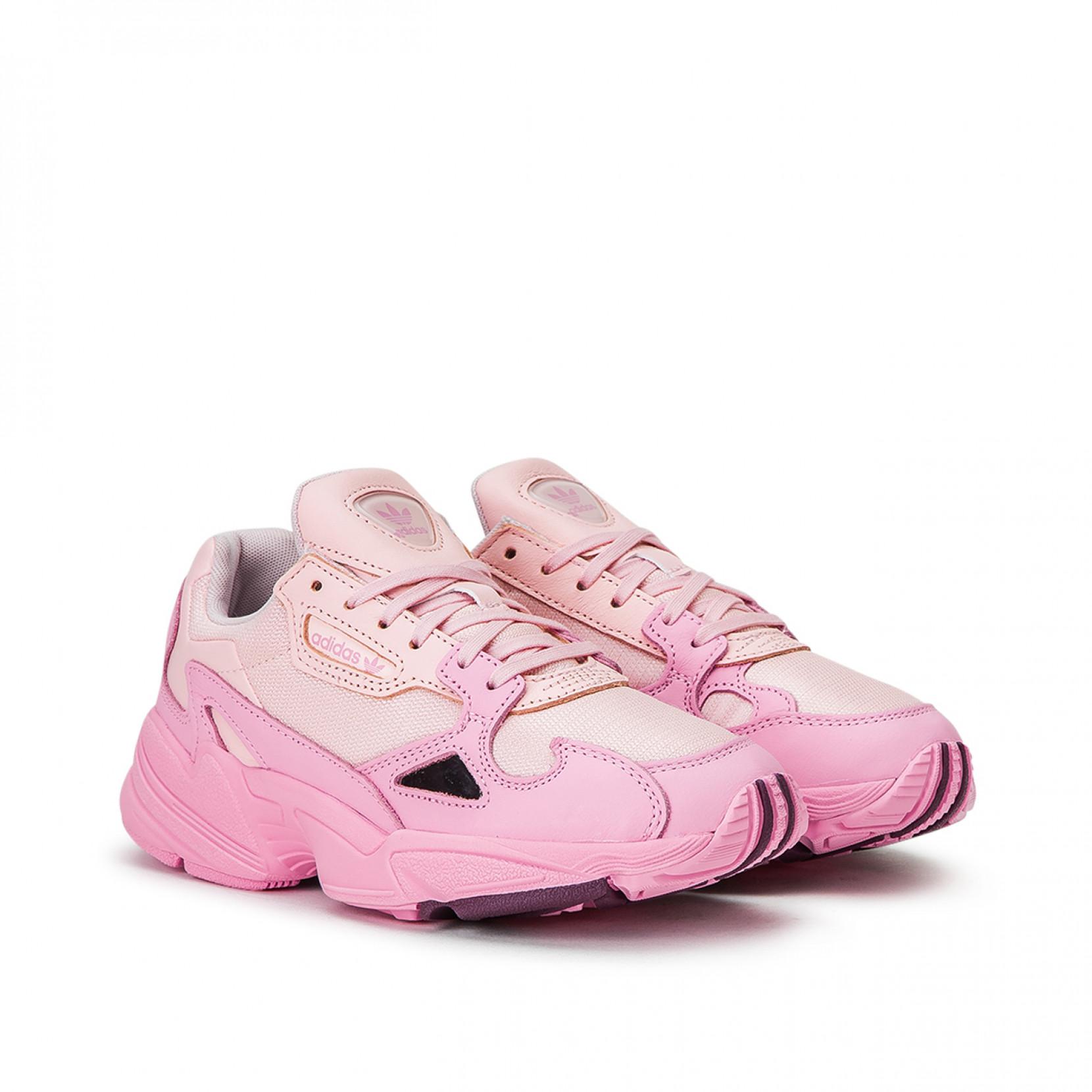 adidas pink falcon sneakers