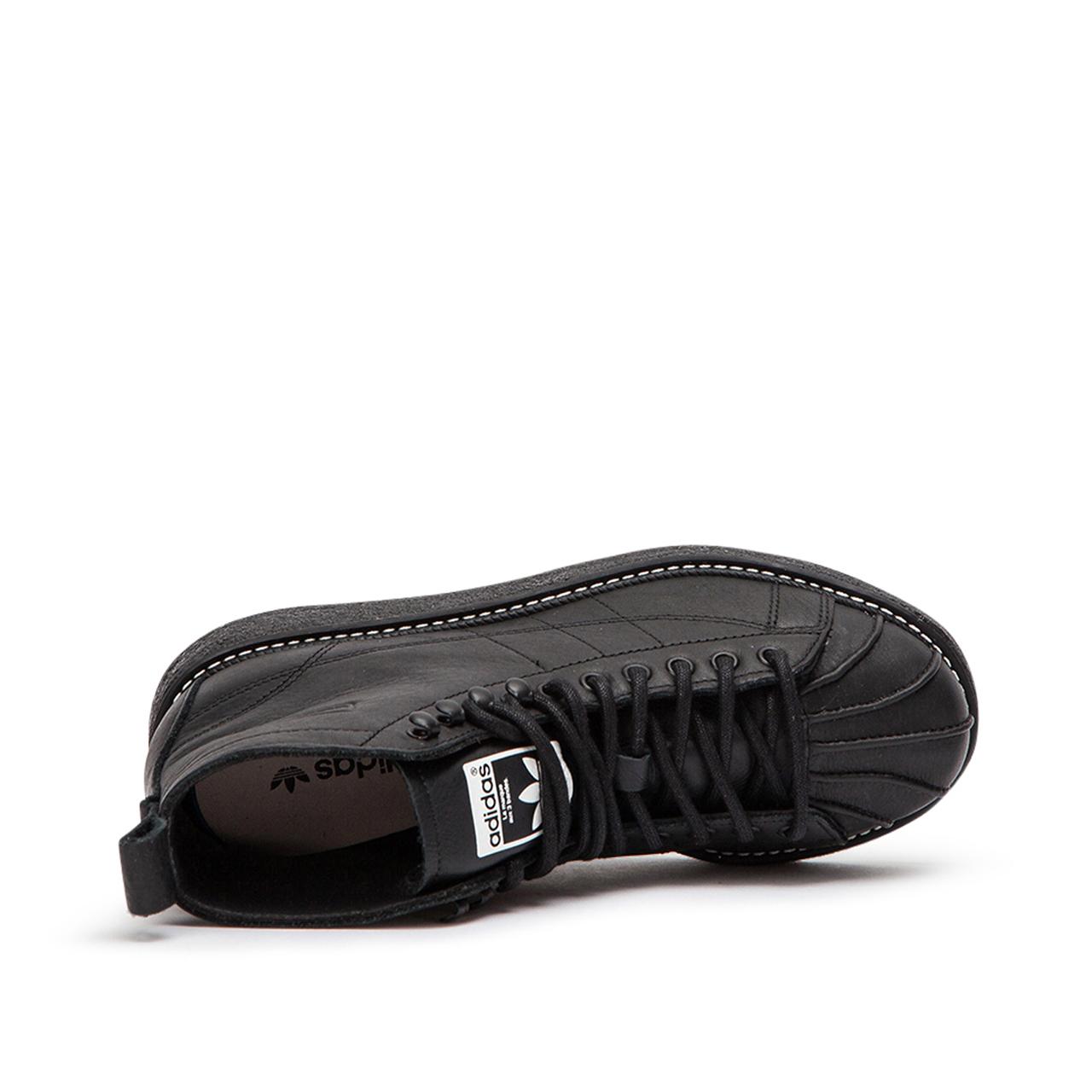 adidas Leather Superstar Boot Luxe W in Black for Men | Lyst