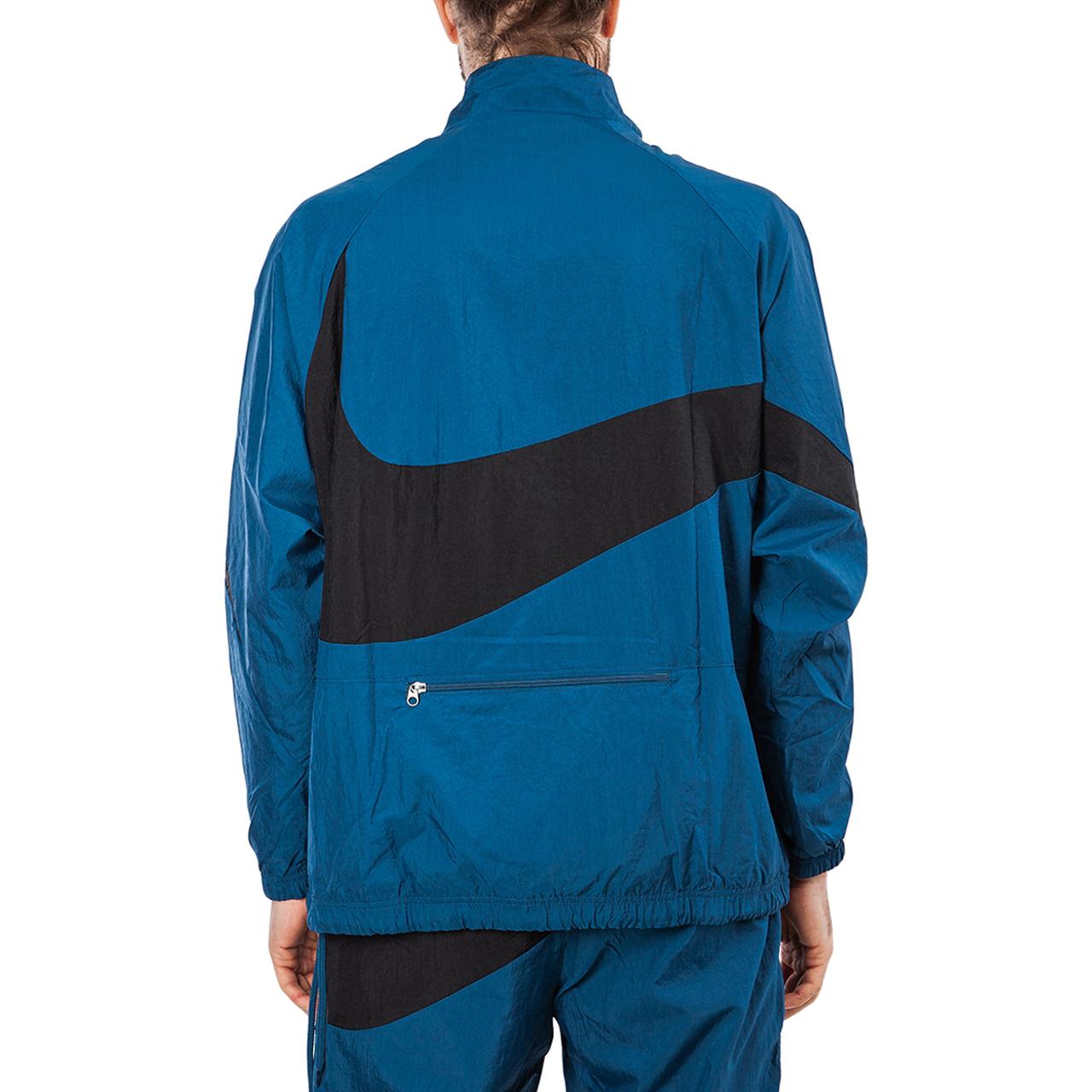 nike nsw swoosh woven half zip jacket