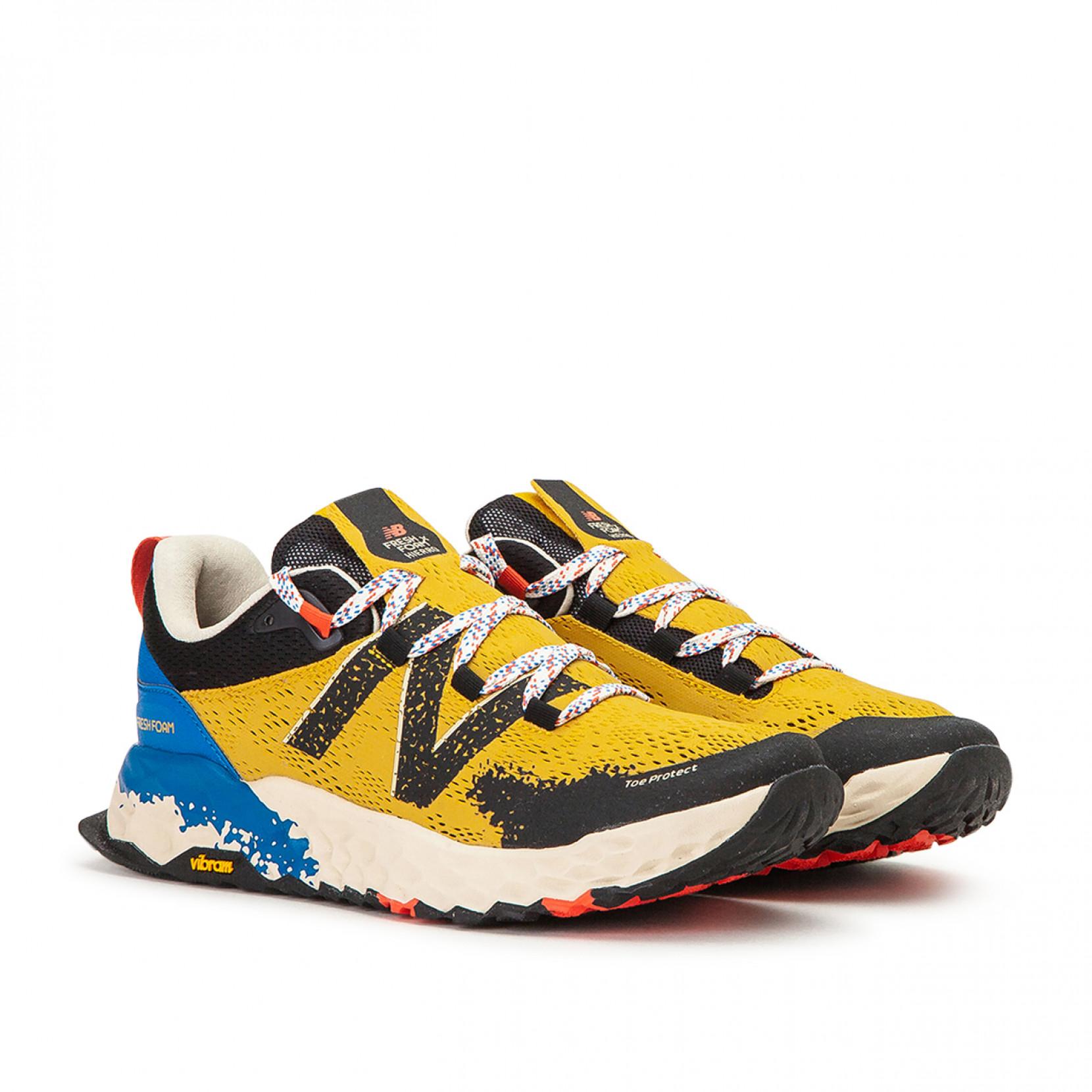 New Balance Synthetic Fresh Foam Hierro V5 Running Shoes in Yellow for Men  - Lyst