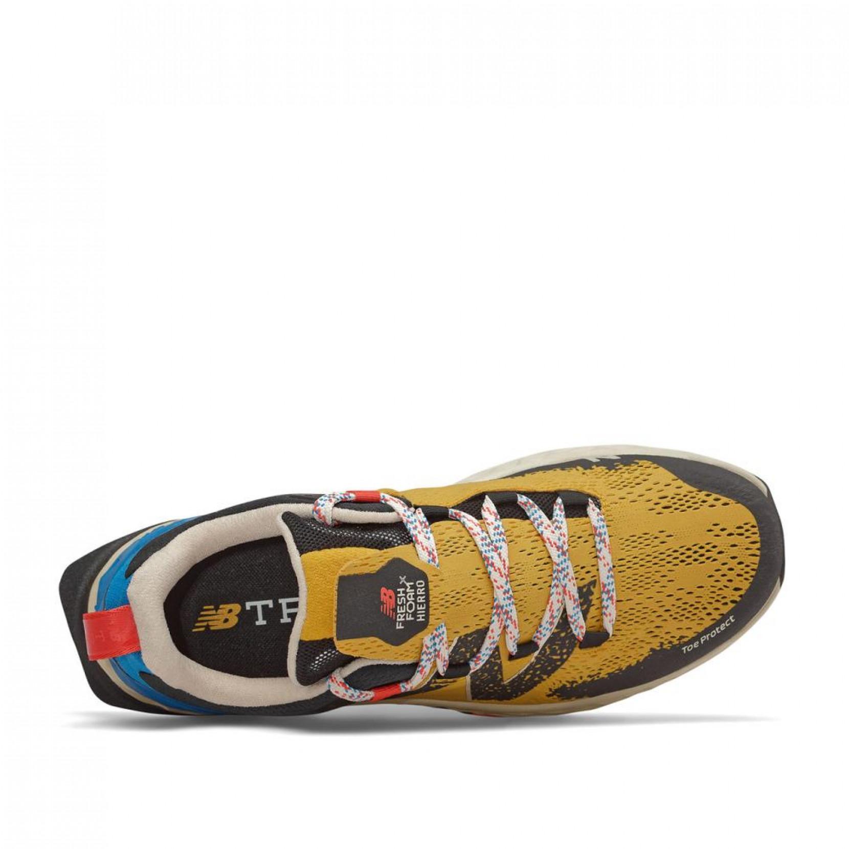 منتجات انكر New Balance Synthetic Fresh Foam Hierro V5 Running Shoes in Yellow ... منتجات انكر