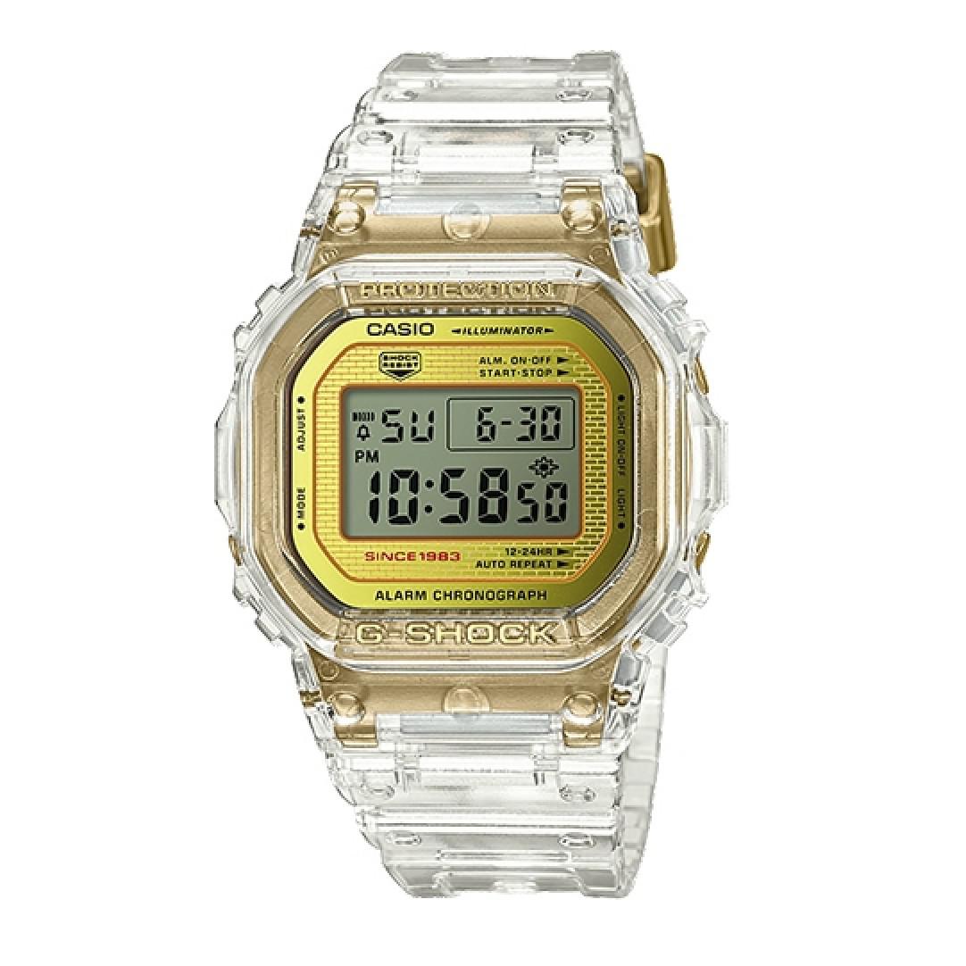 g shock gold watch