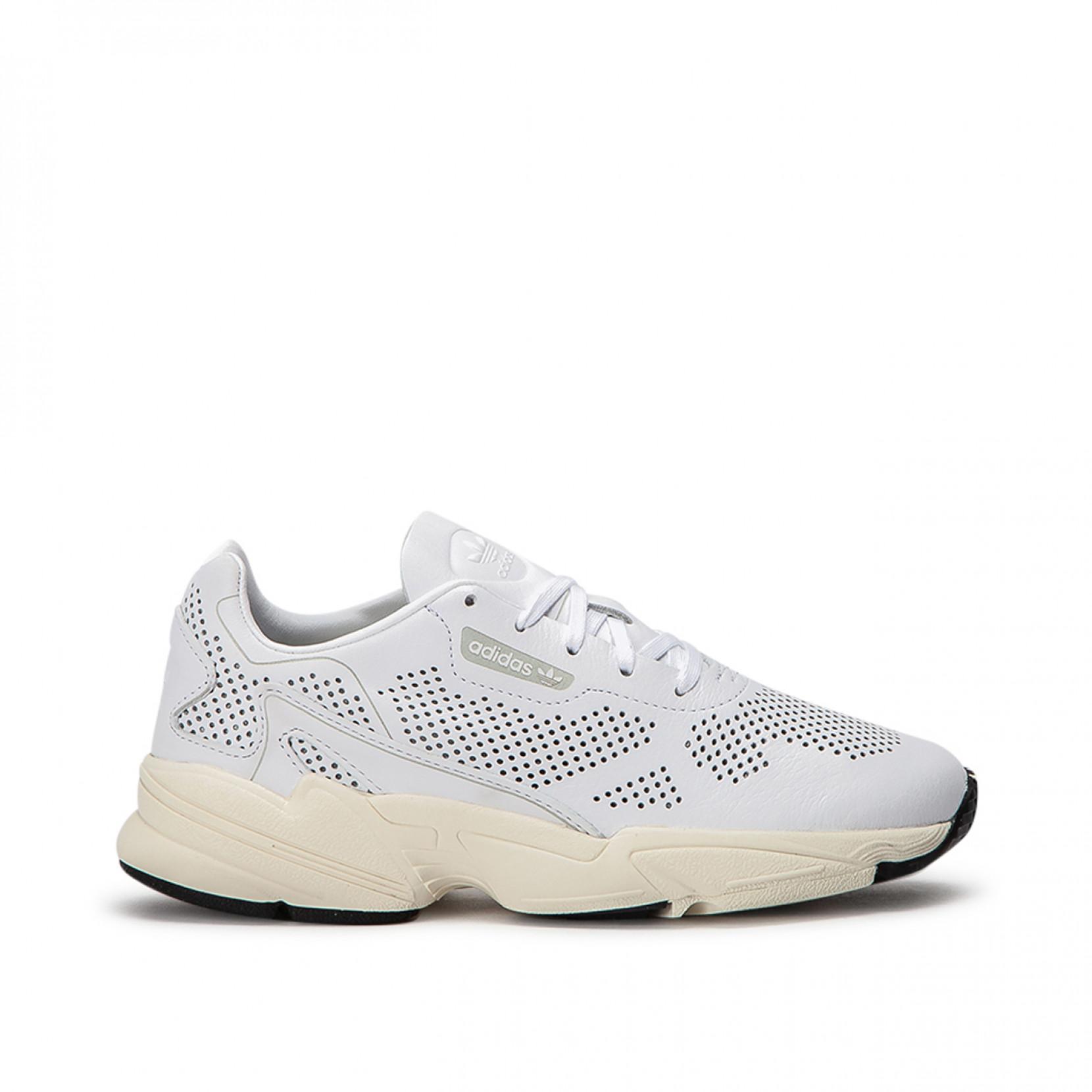 adidas falcon alluxe white