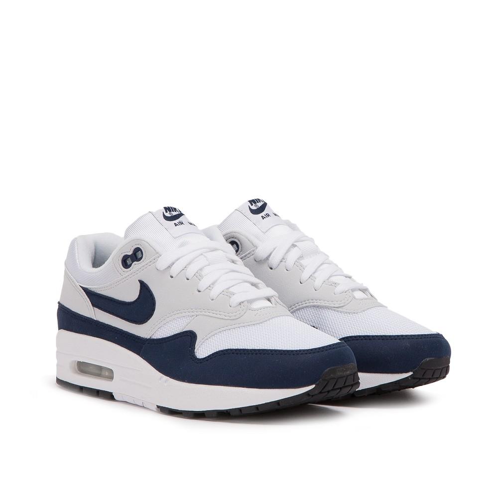 nike air max 1 white navy