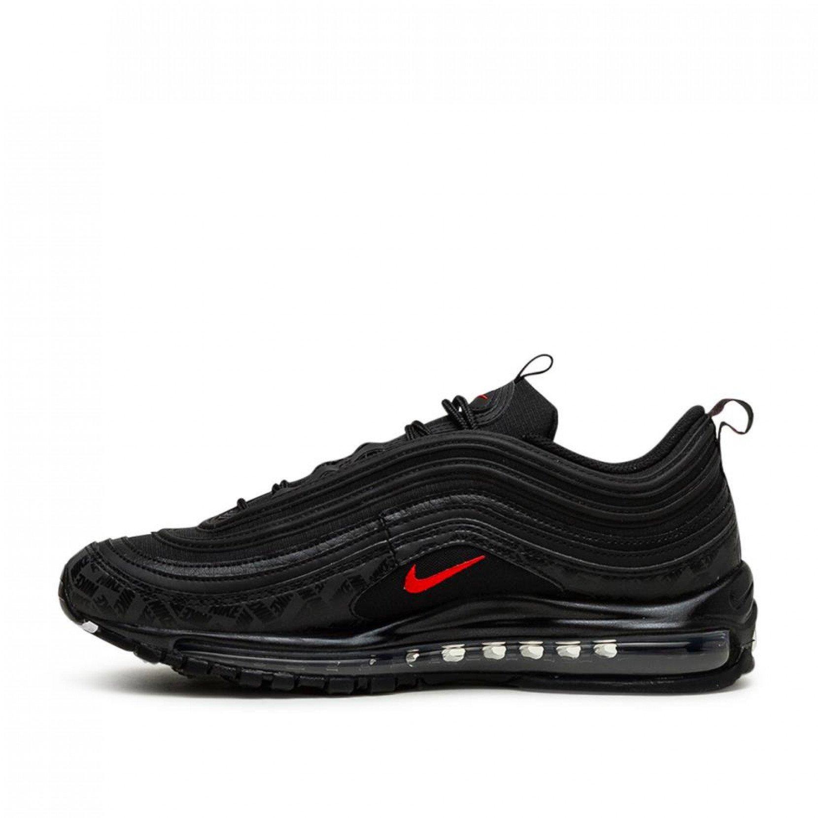 air max 97 black and white and red