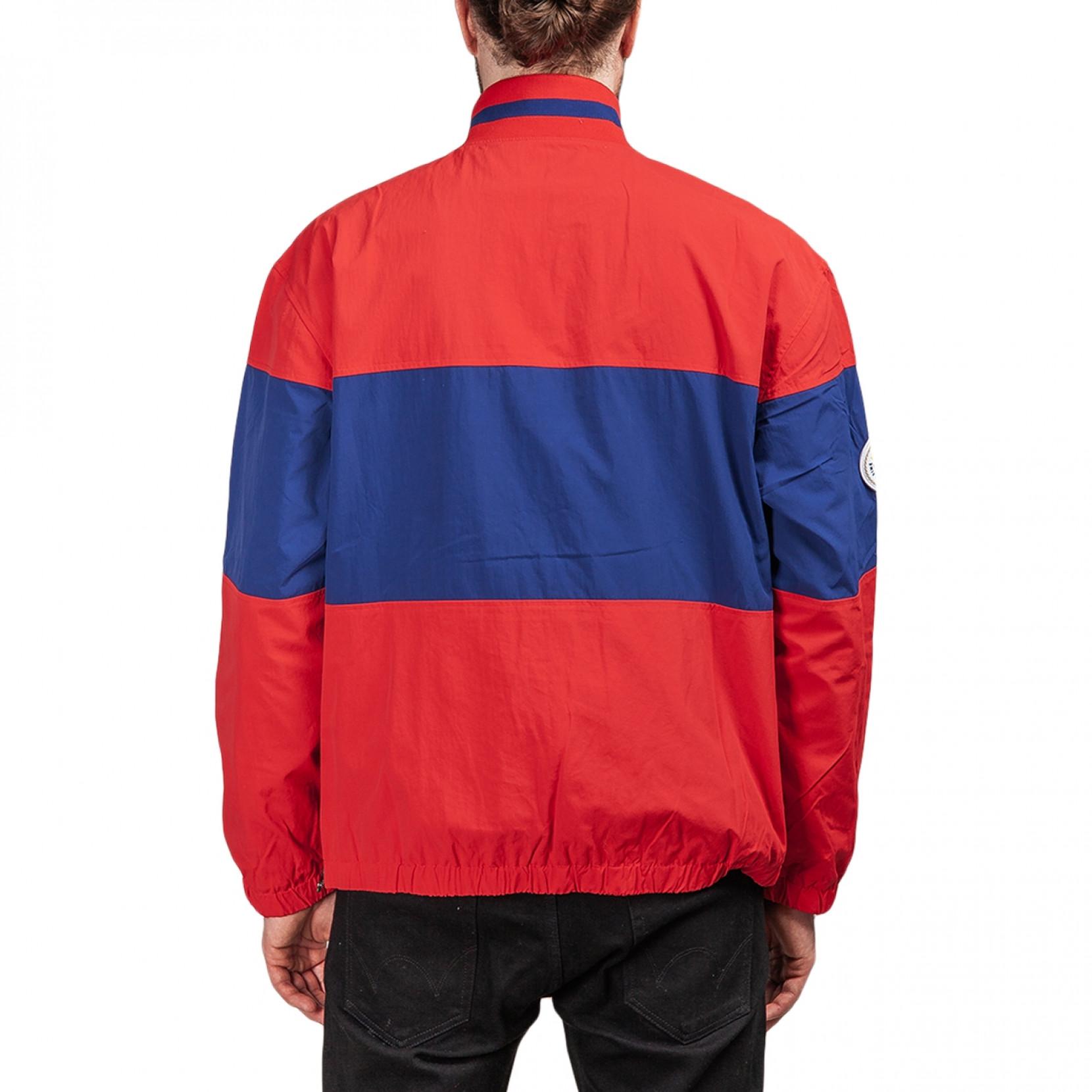 nylon quarter zip pullover