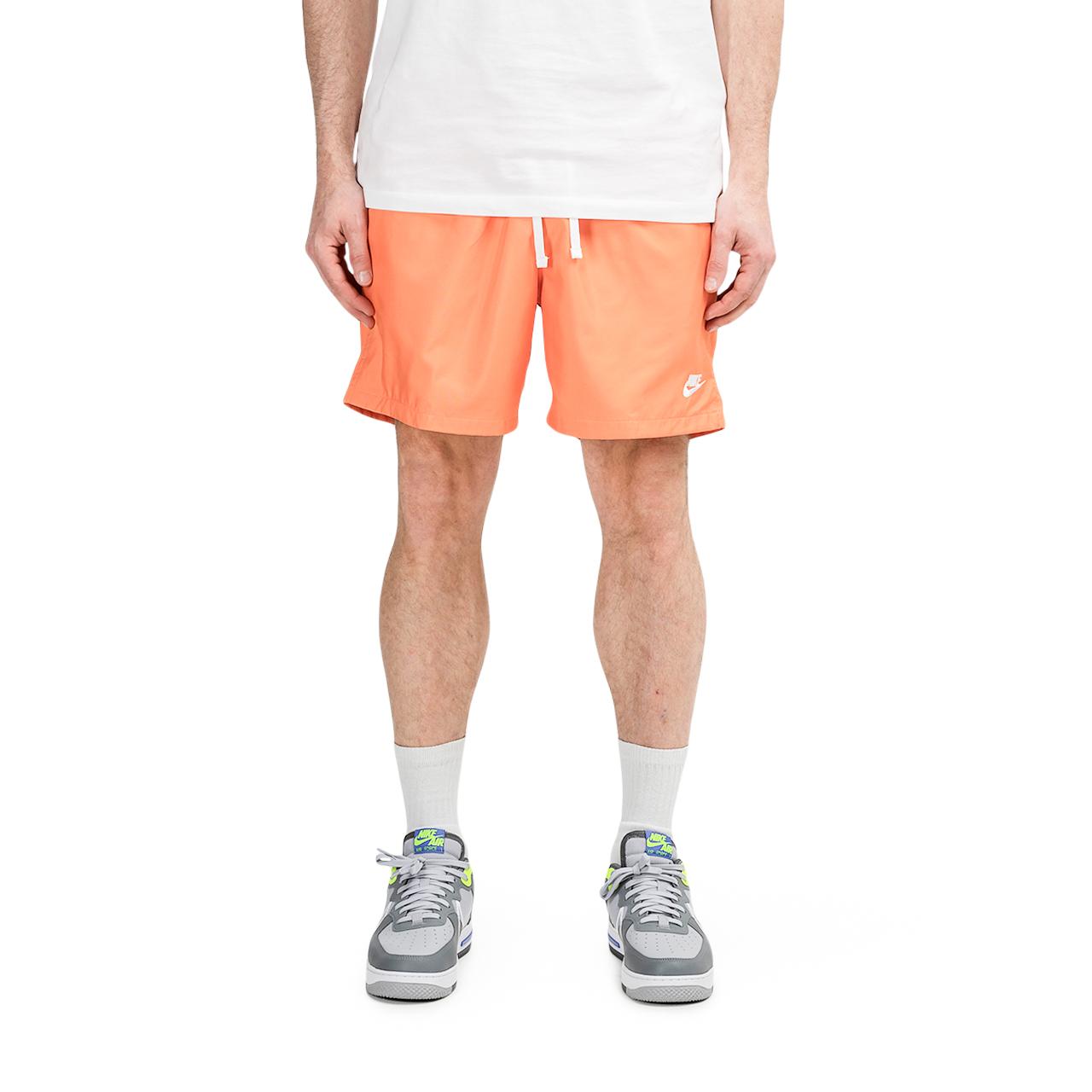 Nike Synthetic Woven Shorts in Orange for Men Lyst