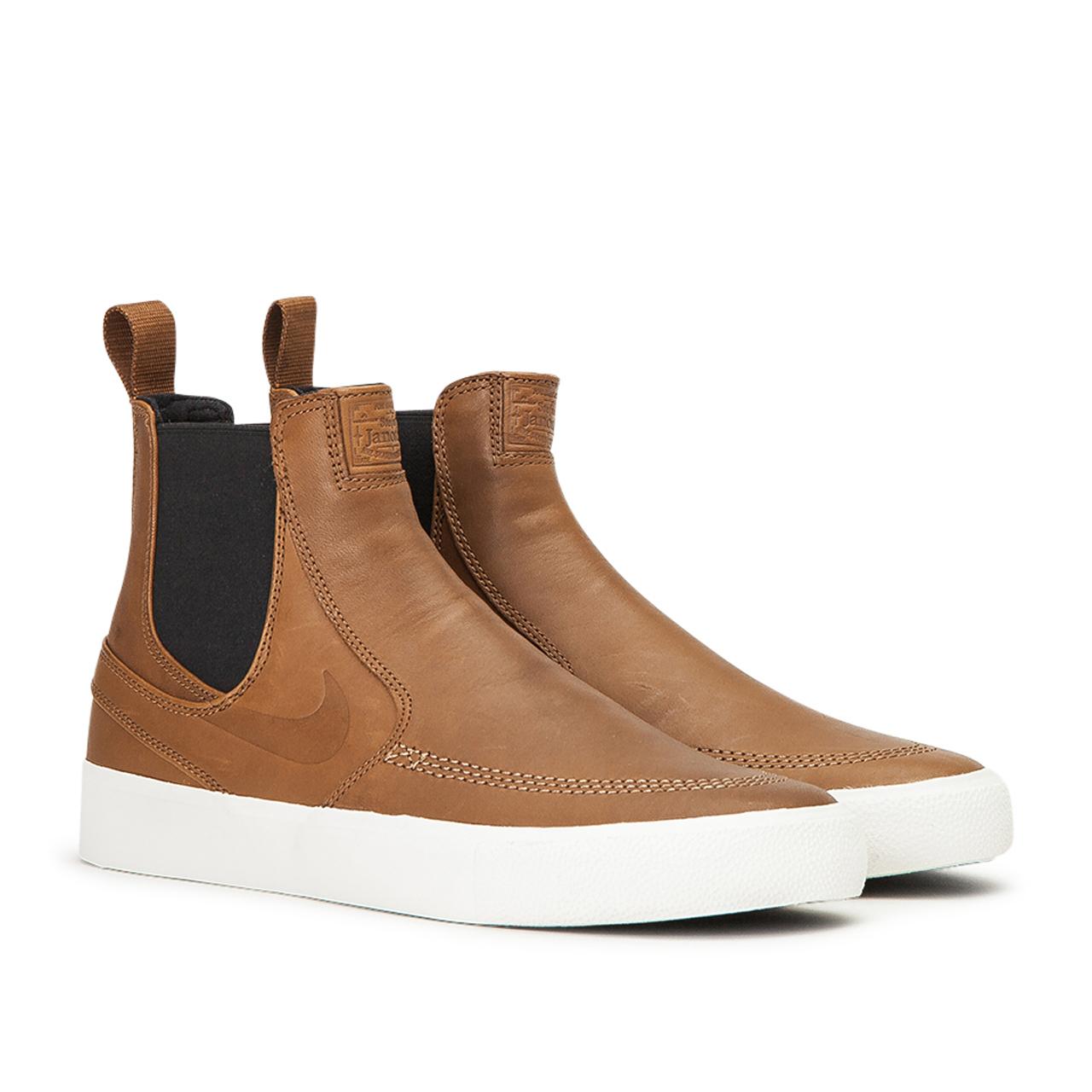 Nike Leather Zoom Stefan Janoski Slip Mid Rm in Brown for Men | Lyst Canada