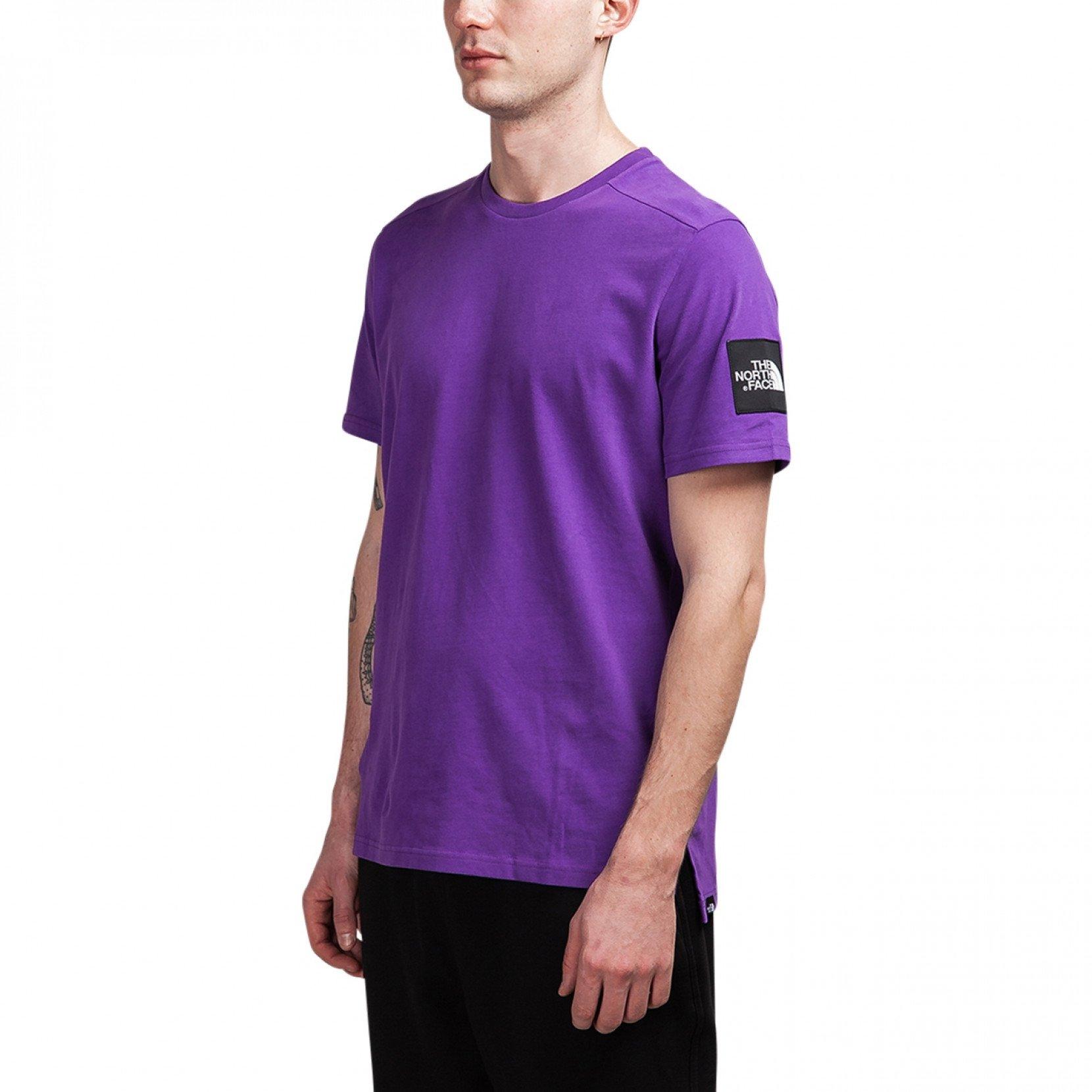 The North Face Cotton M S/s Fine 2 Tee in Purple for Men | Lyst