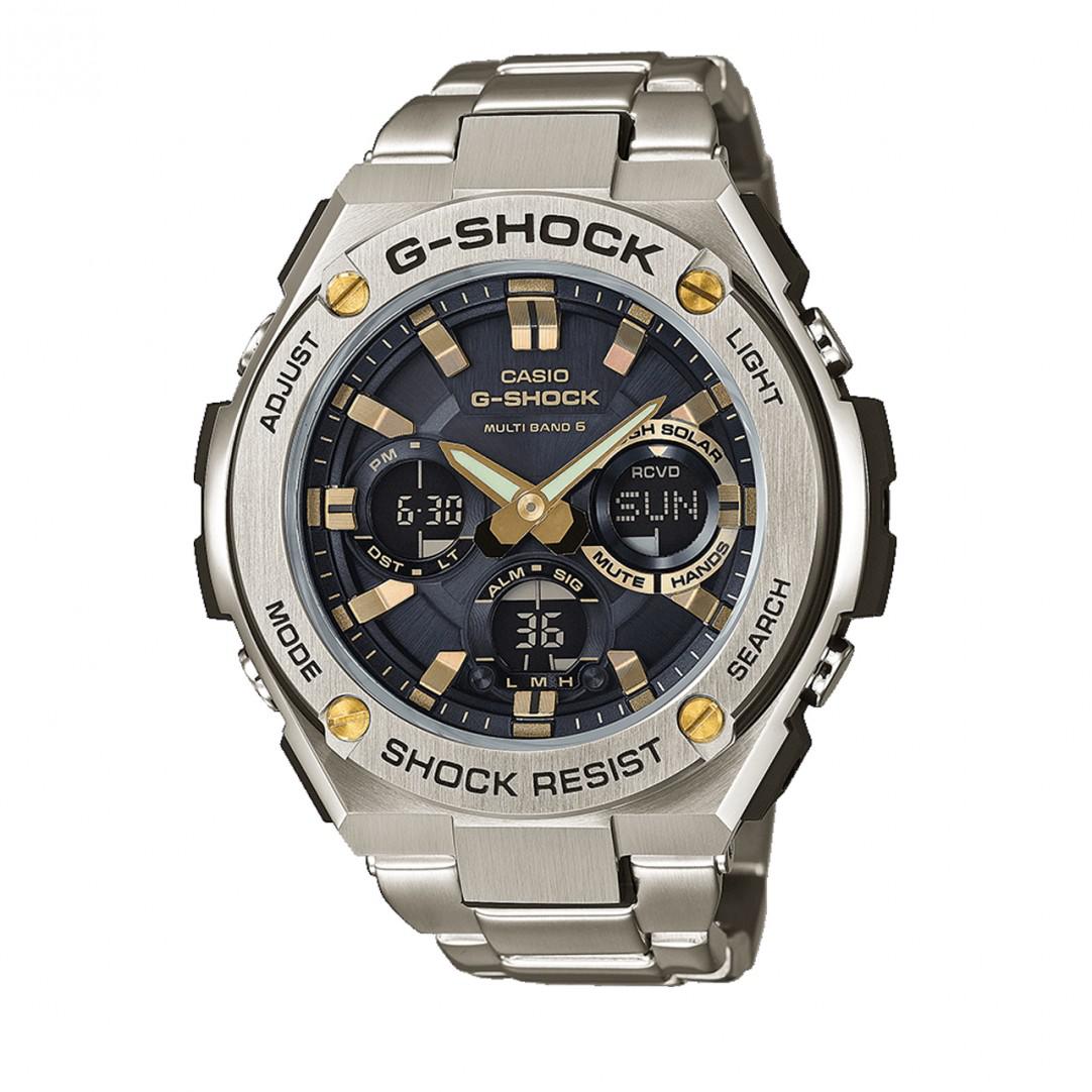 G-Shock Casio Gst-w110d-1a9er G-steel in Silver (Metallic) for Men - Lyst