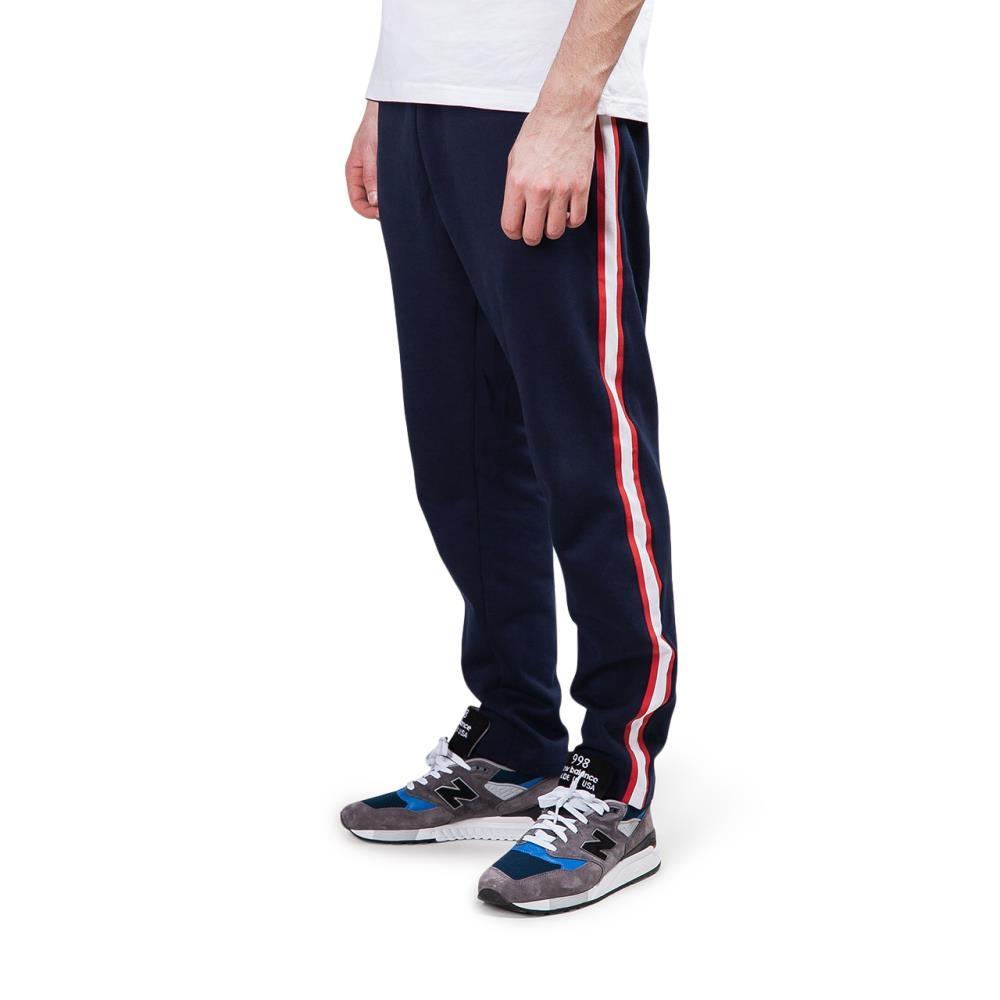 New Balance Synthetic Athletics Select Track Pant In Navy Blue