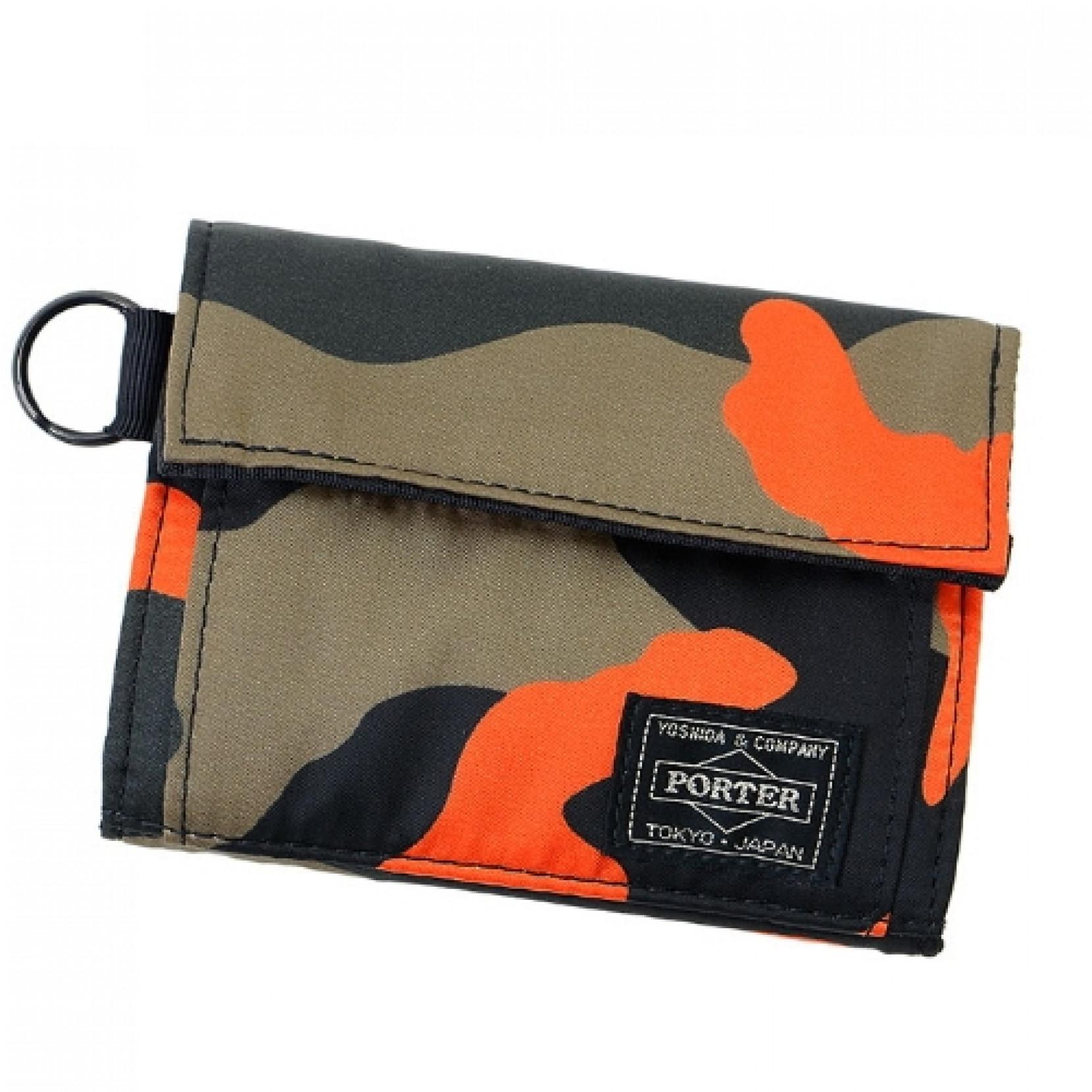 Porter Synthetic Original Ps Camo Wallet in Orange for Men Lyst