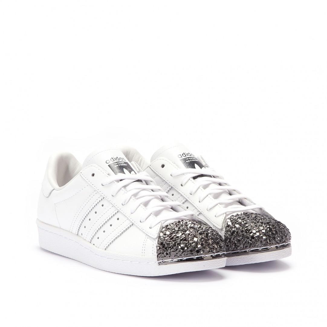 superstar 80s metal toe white