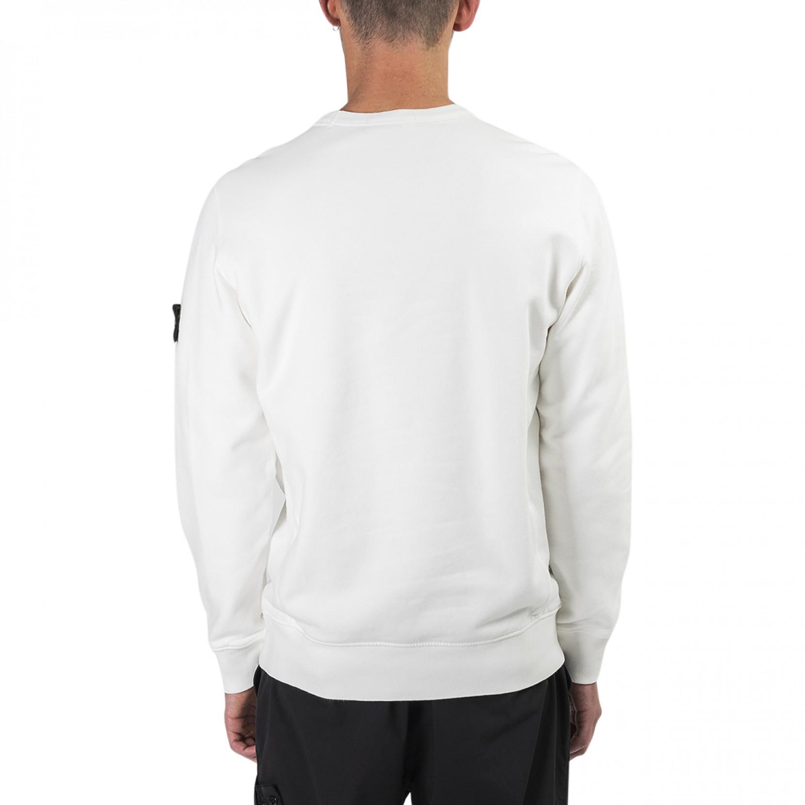 stone island white shirt mens