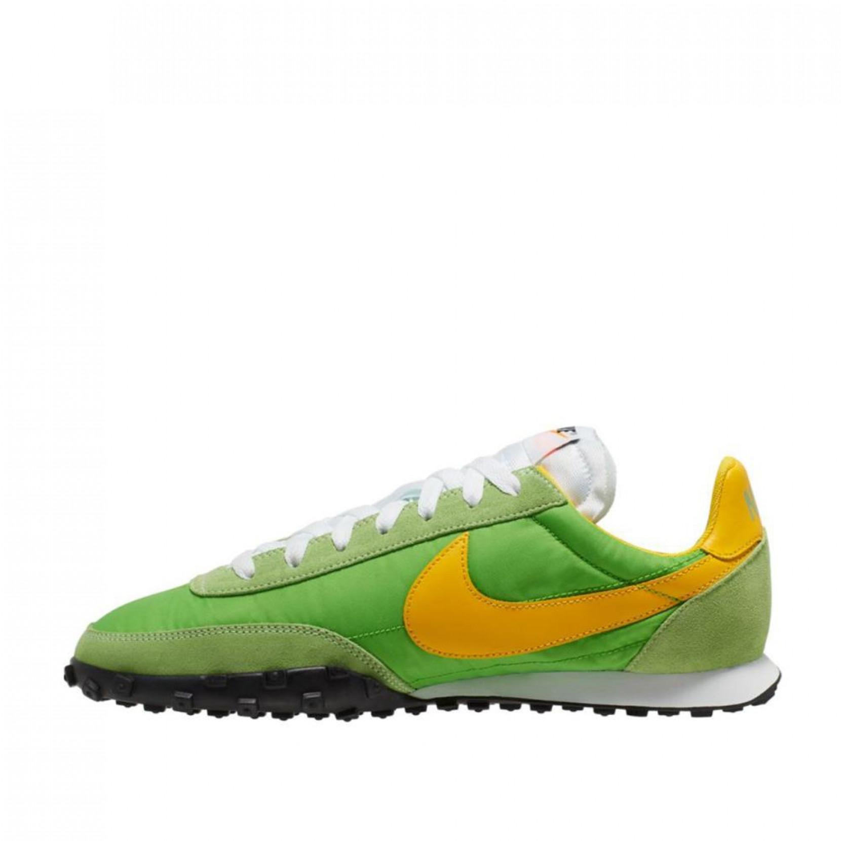nike waffle racer green